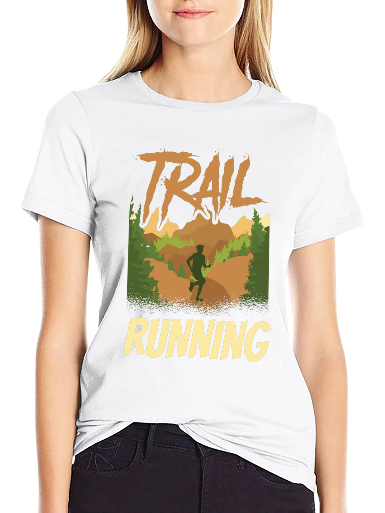 Trail Running Graphic T-Shirt