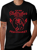 Ich Bin Elektriker T-Shirt - Funny Electrician Tee