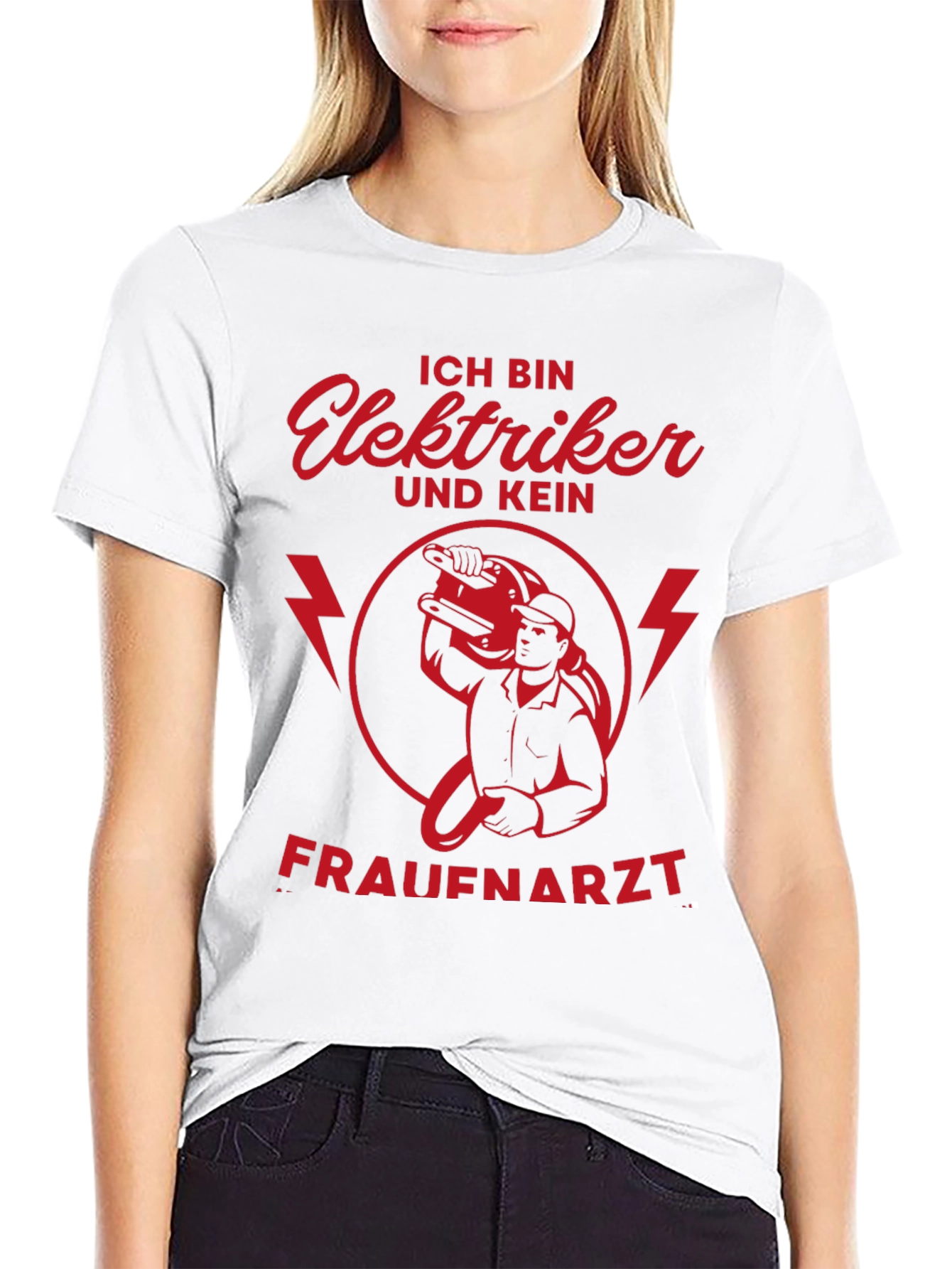Ich Bin Elektriker T-Shirt - Funny Electrician Tee