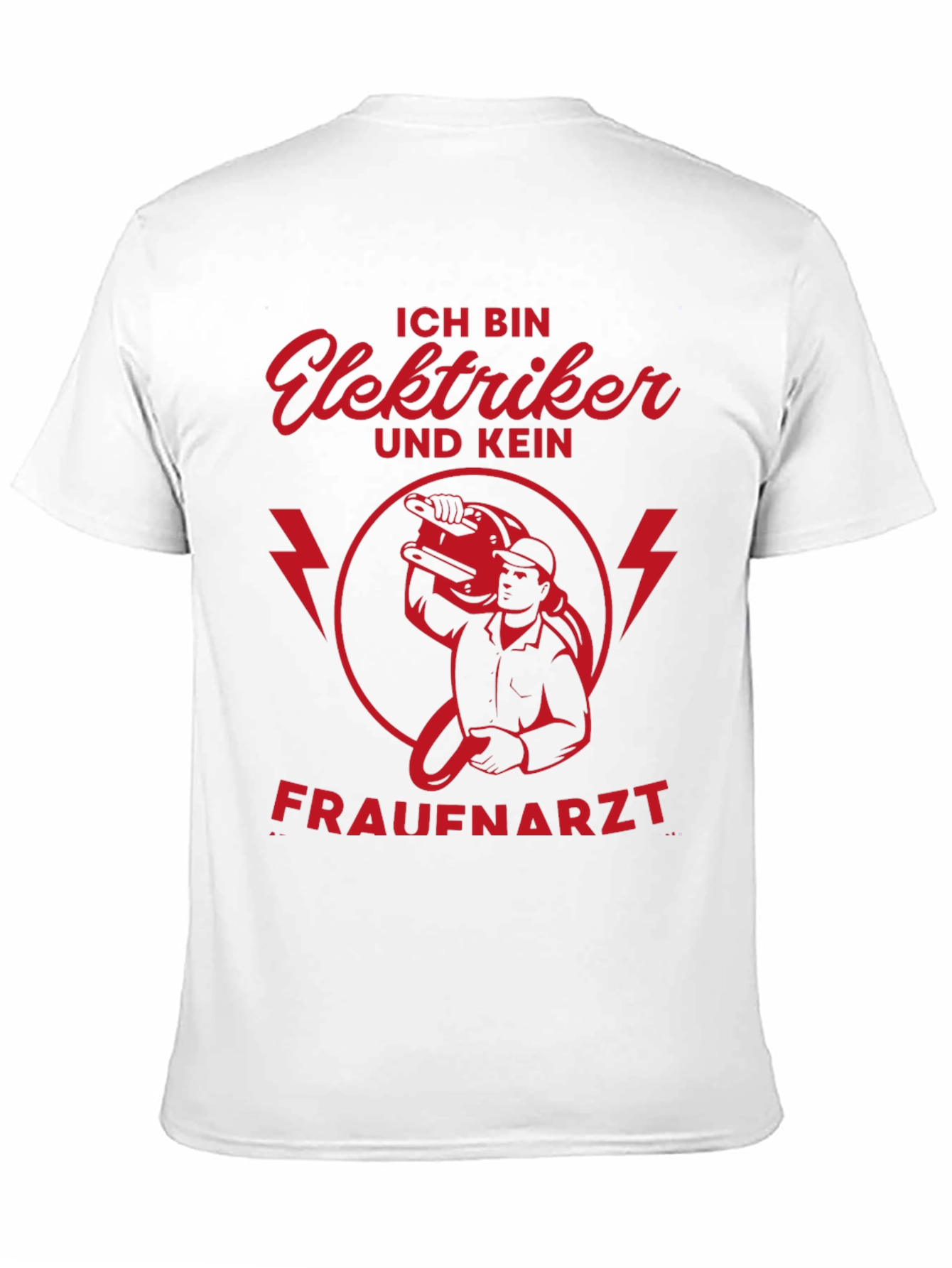 Ich Bin Elektriker T-Shirt - Funny Electrician Tee