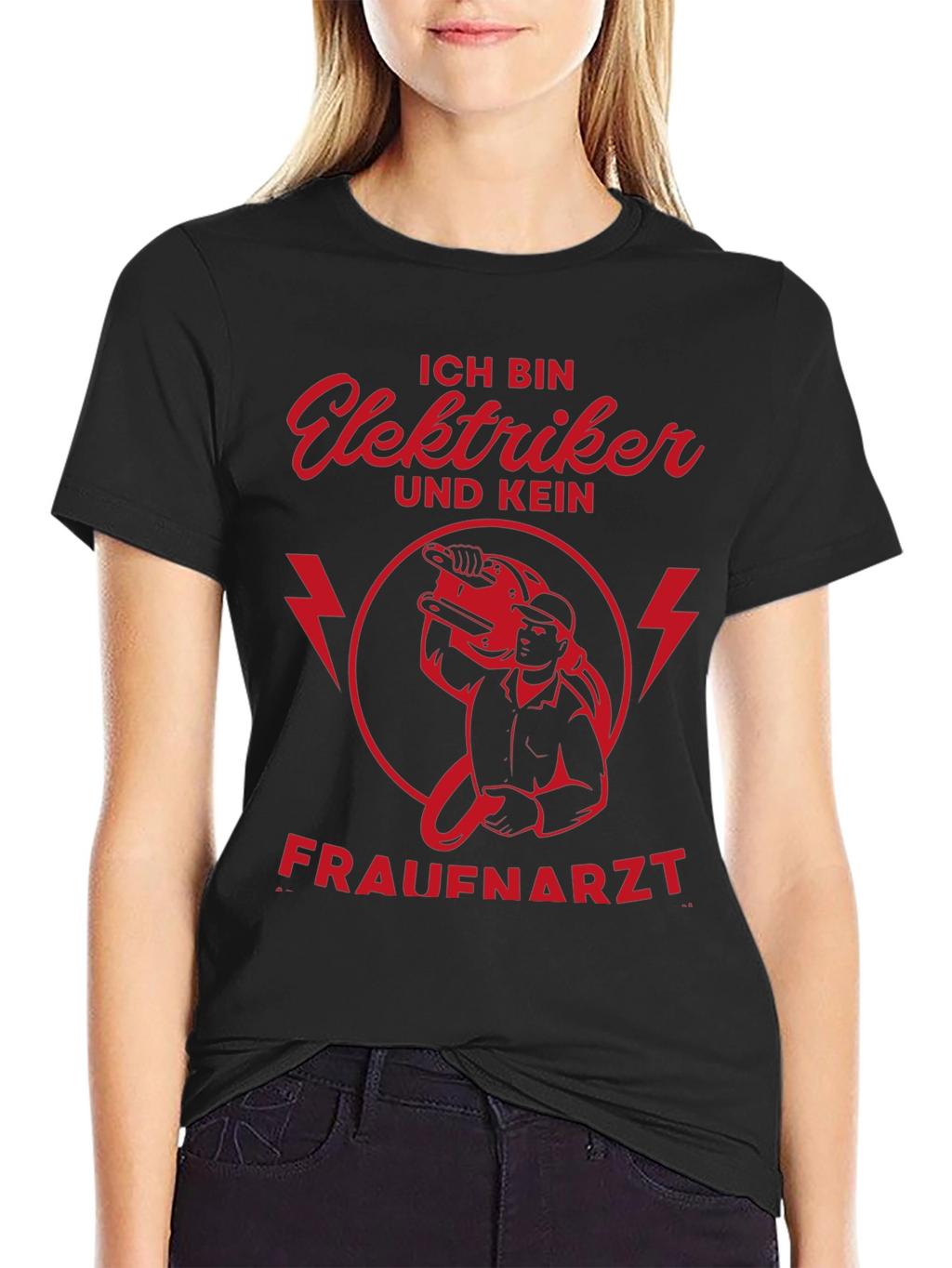 Ich Bin Elektriker T-Shirt - Funny Electrician Tee