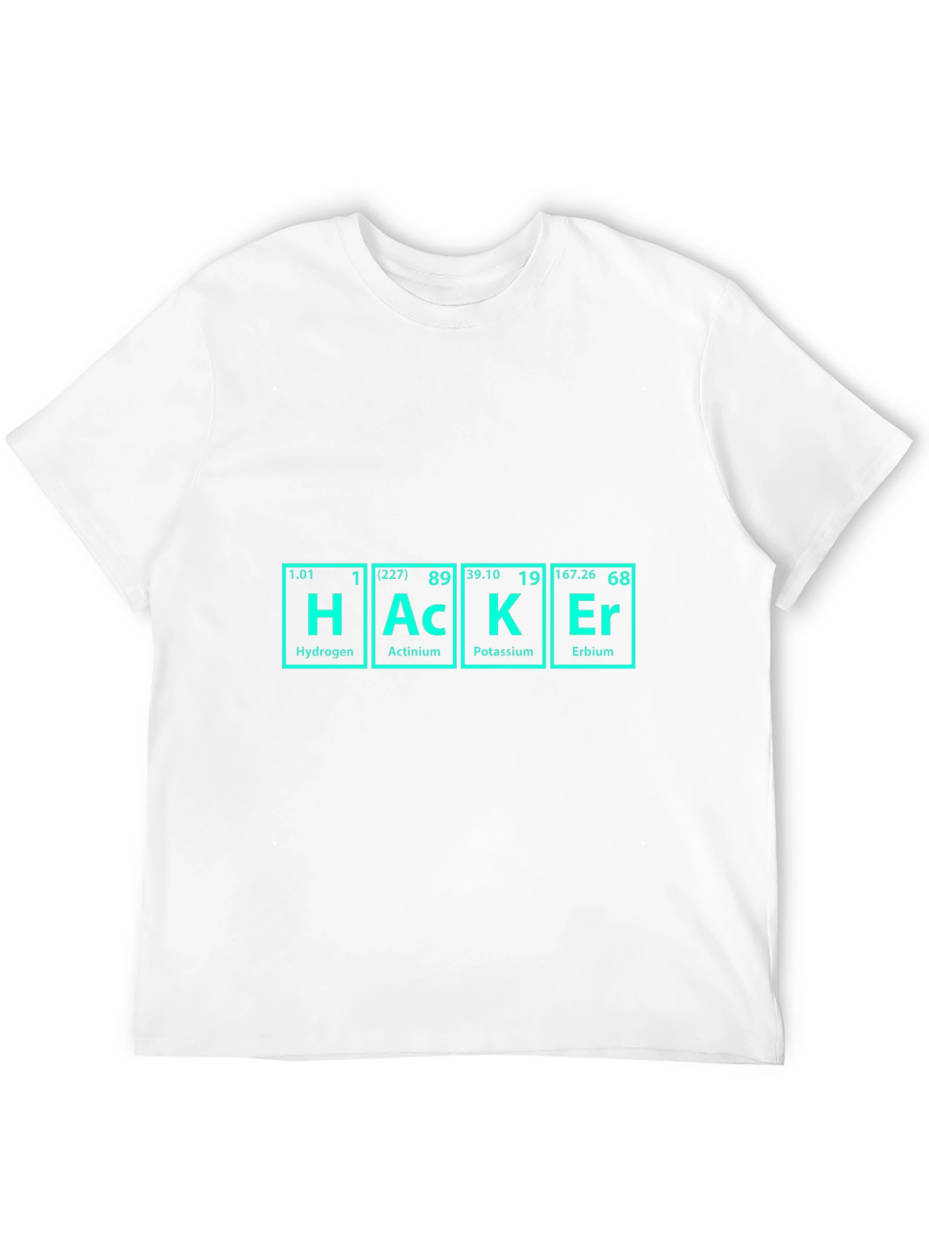 Hacker Periodic Table Black T-Shirt