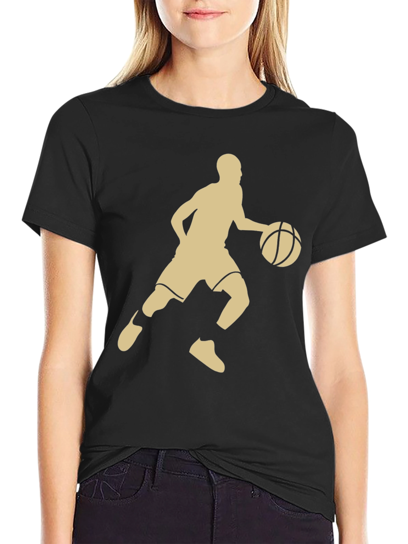 Basketball Player Graphic T-Shirt