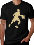 Basketball Player Graphic T-Shirt
