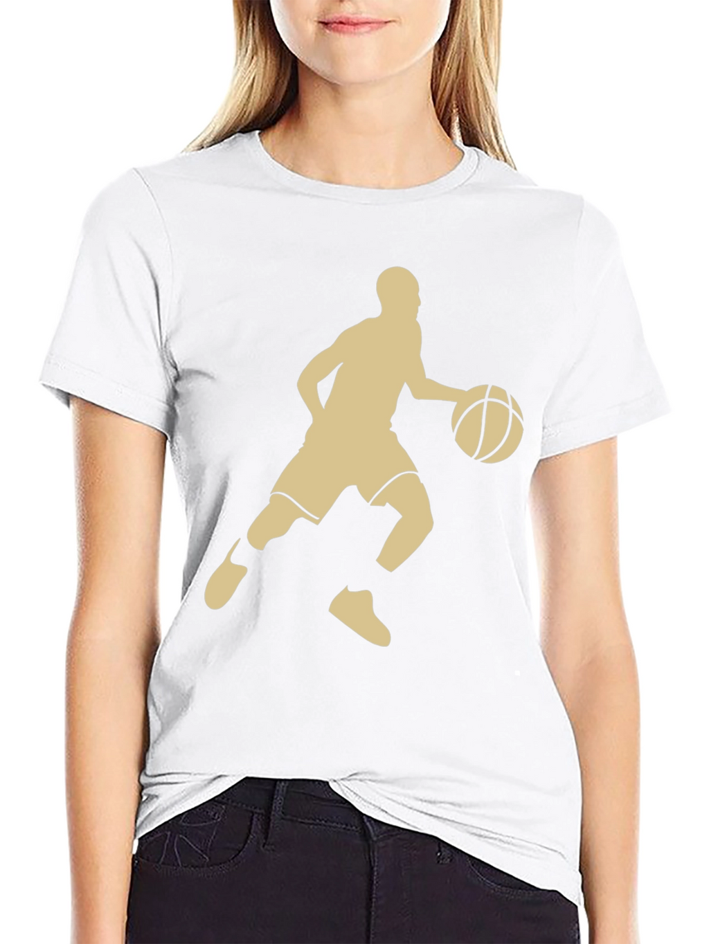Basketball Player Graphic T-Shirt