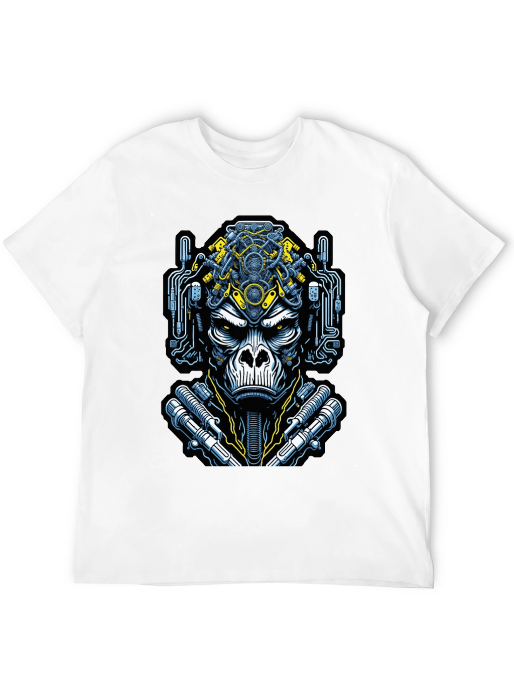 Cyber Gorilla Graphic Tee - Unique Style