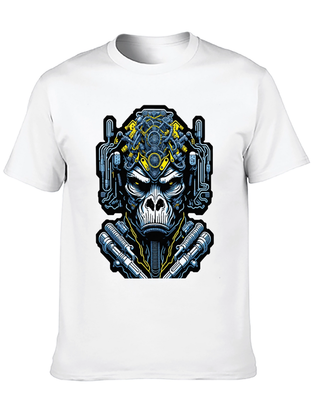 Cyber Gorilla Graphic Tee - Unique Style