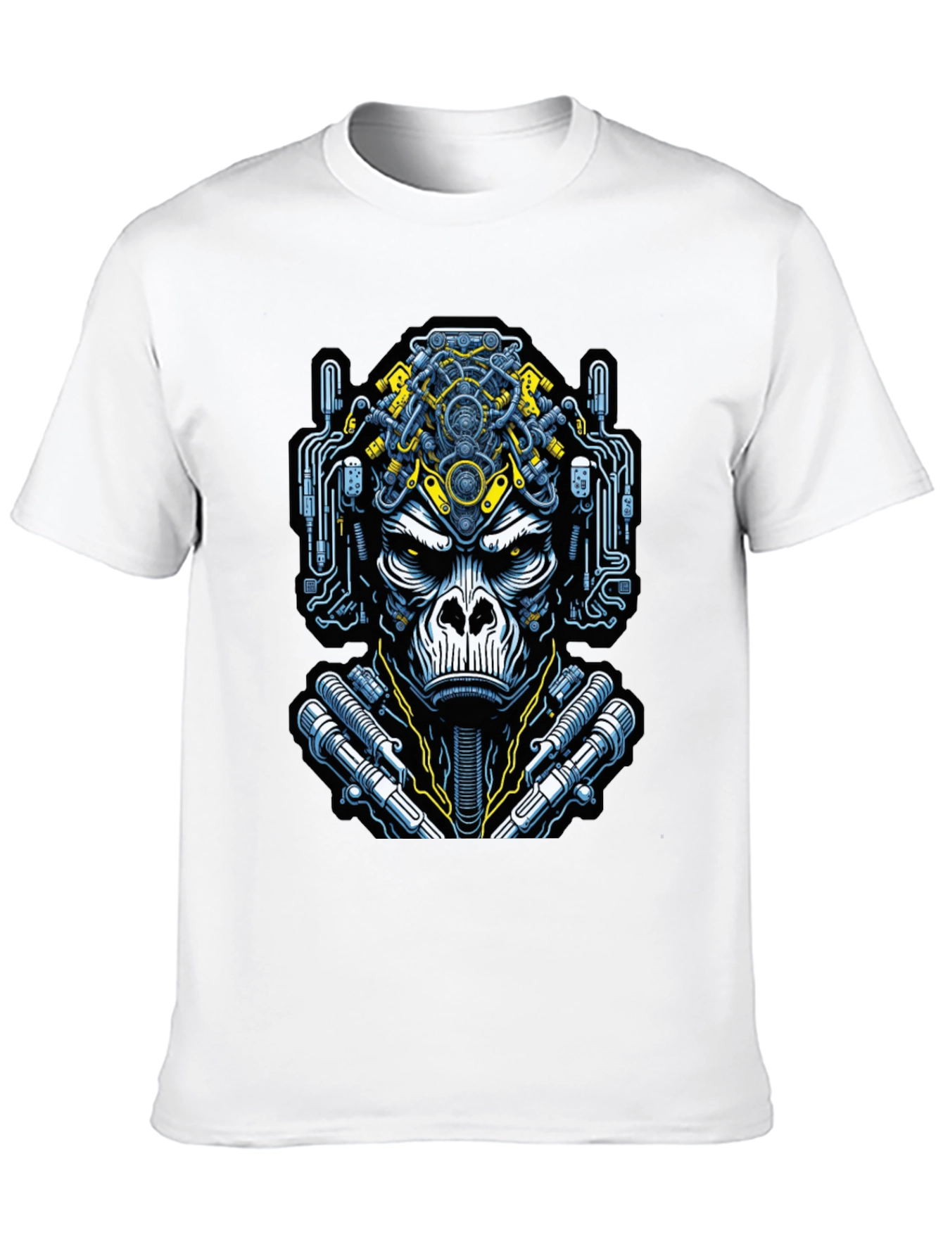 Cyber Gorilla Graphic Tee - Unique Style