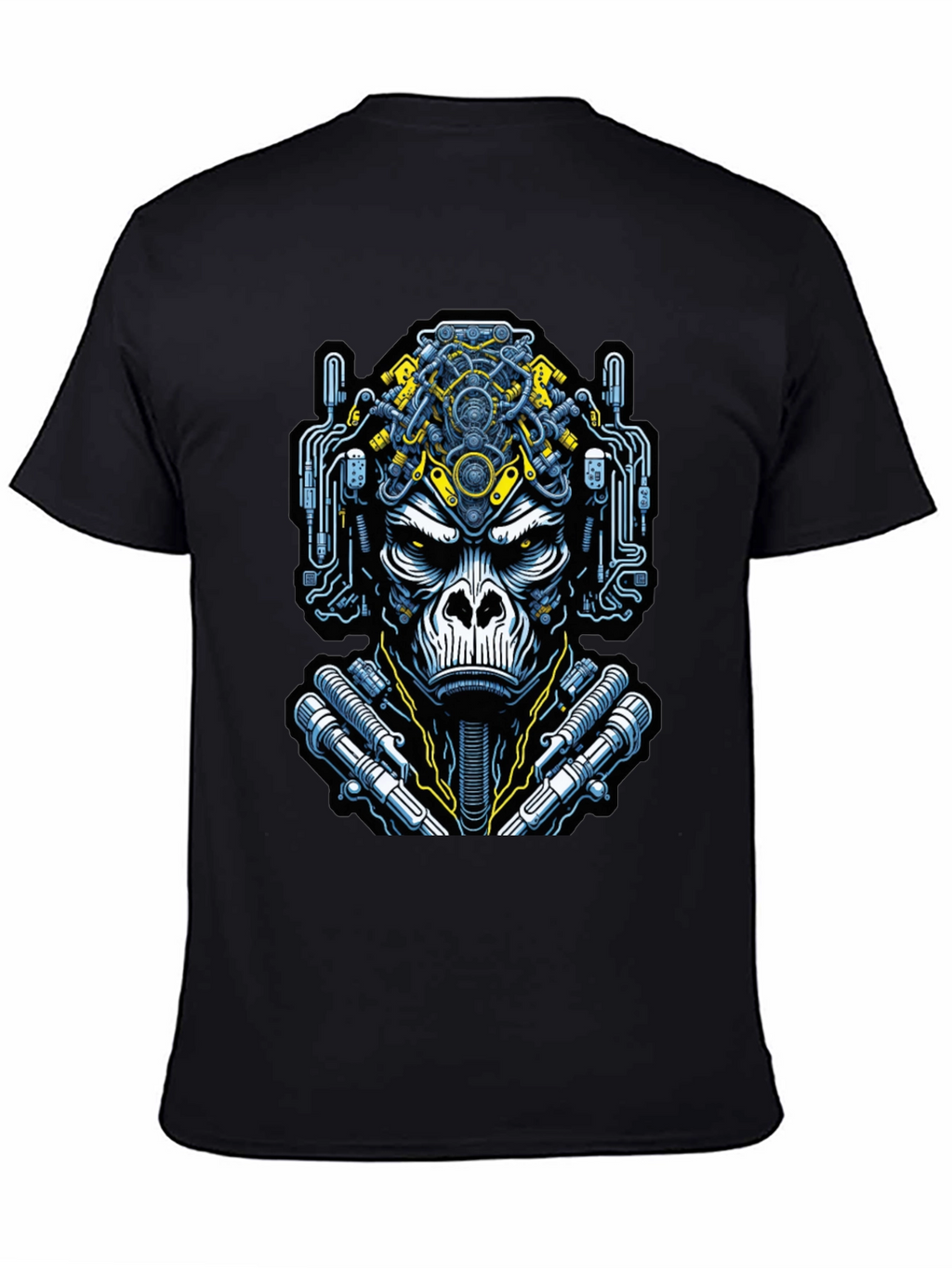Cyber Gorilla Graphic Tee - Unique Style