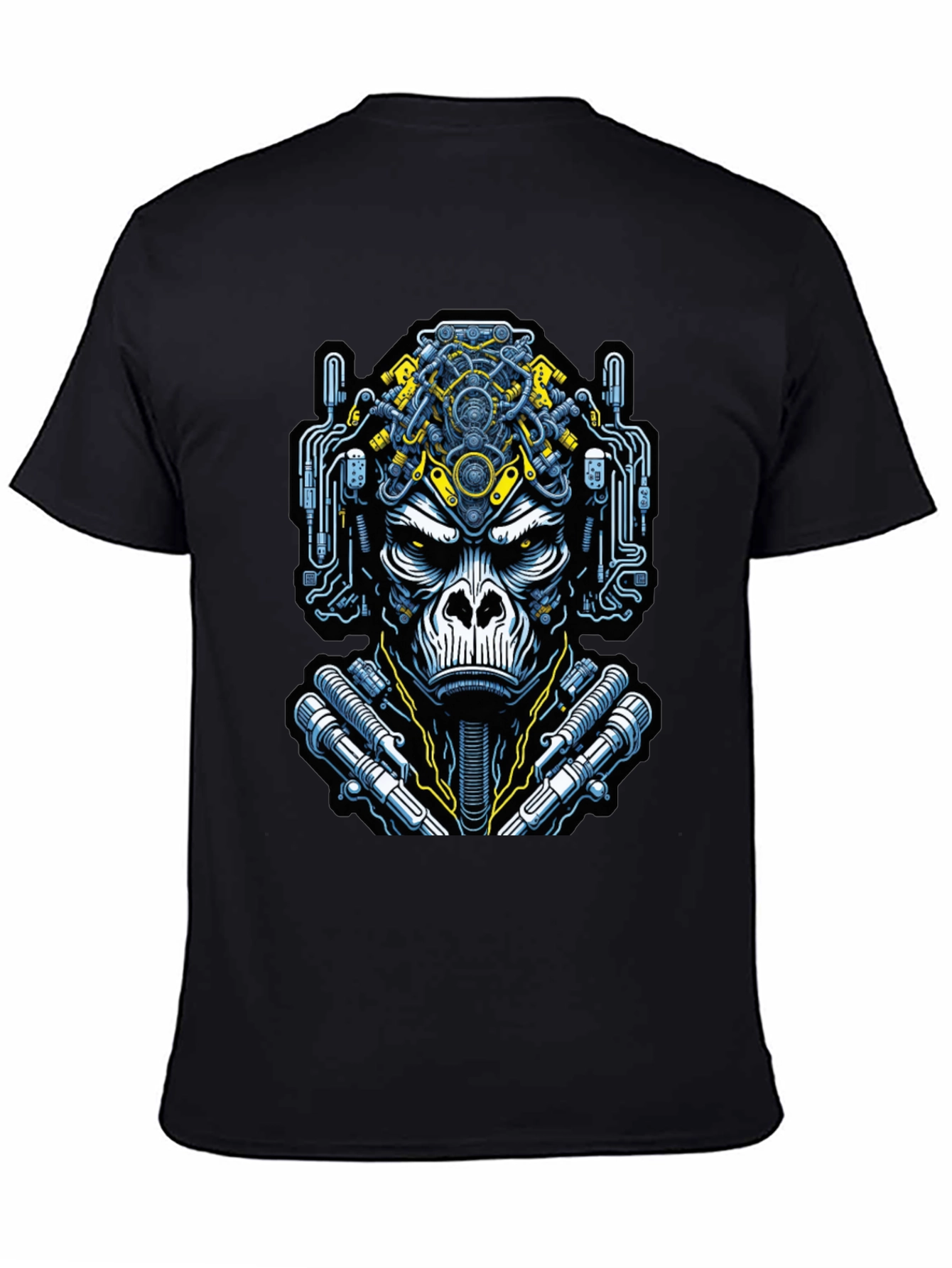 Cyber Gorilla Graphic Tee - Unique Style