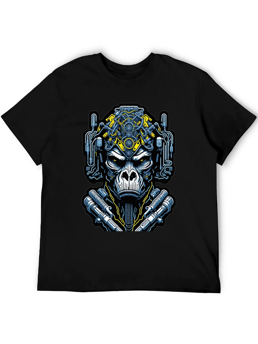 Cyber Gorilla Graphic Tee - Unique Style