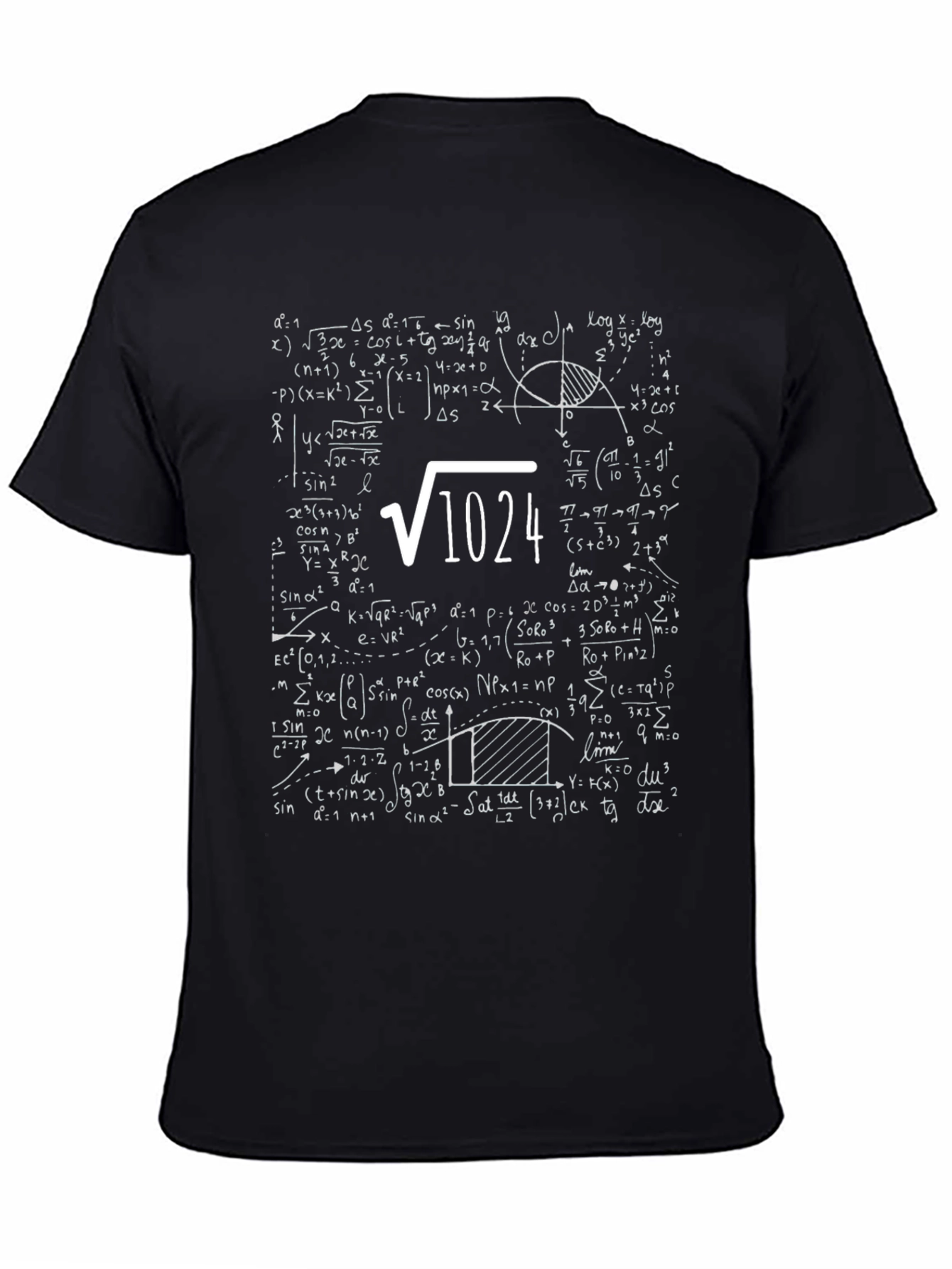 Math Formula T-Shirt - Funny Square Root of 1024