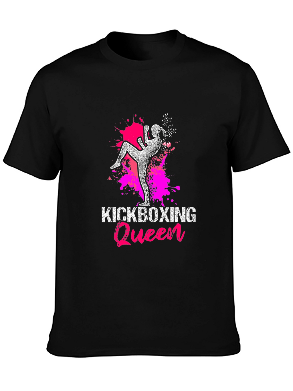 Kickboxing Queen T-Shirt - Black