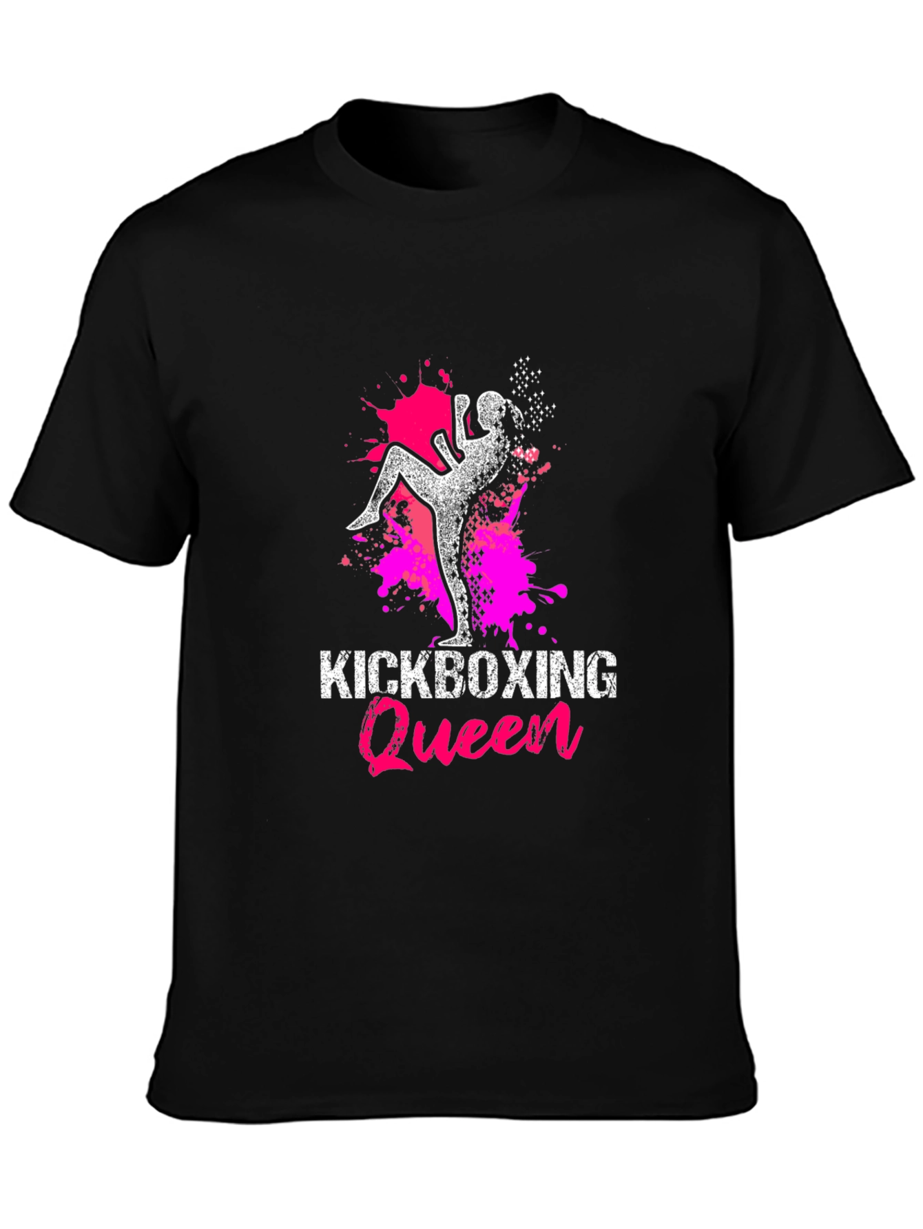 Kickboxing Queen T-Shirt - Black