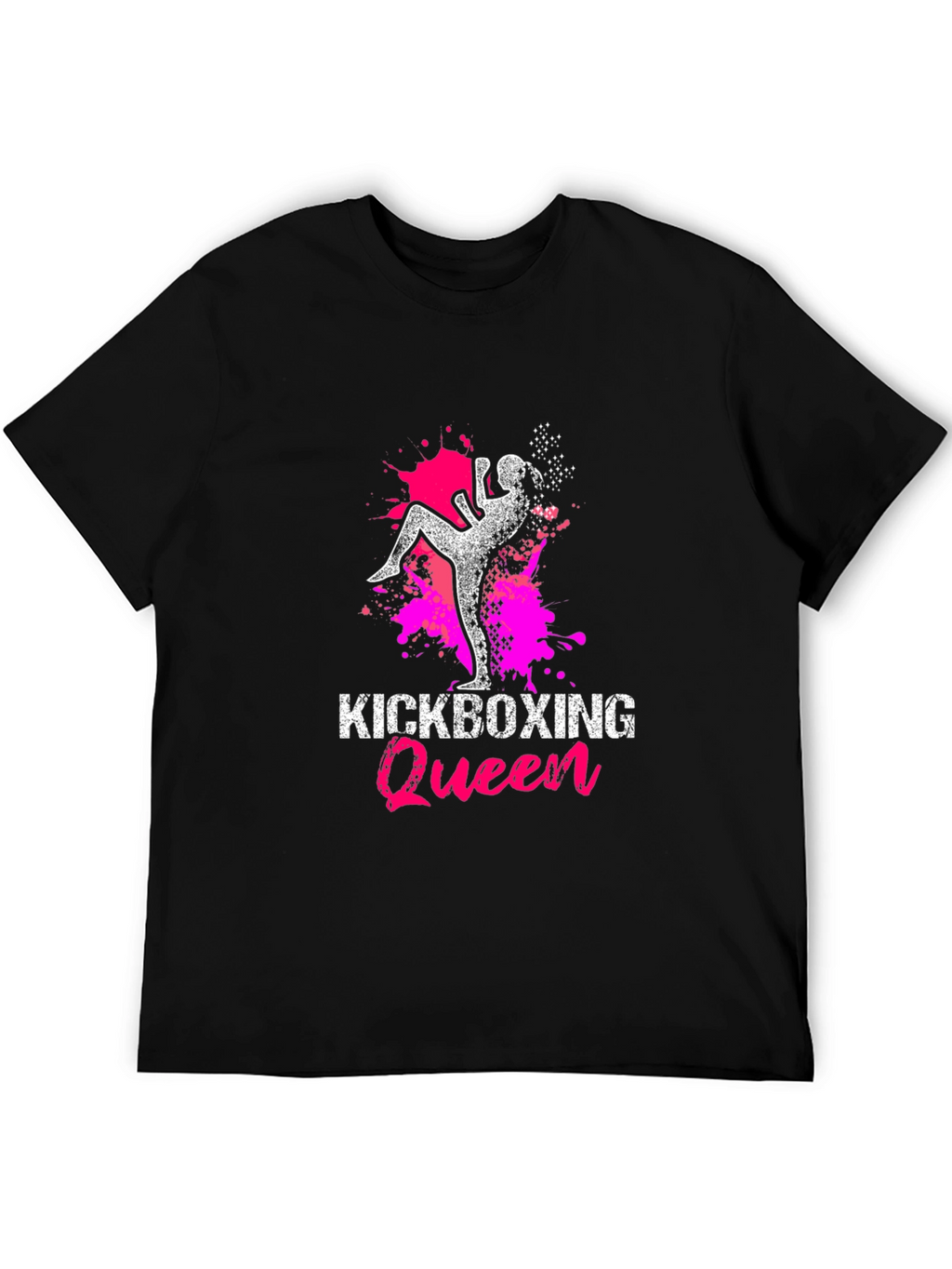 Kickboxing Queen T-Shirt - Black
