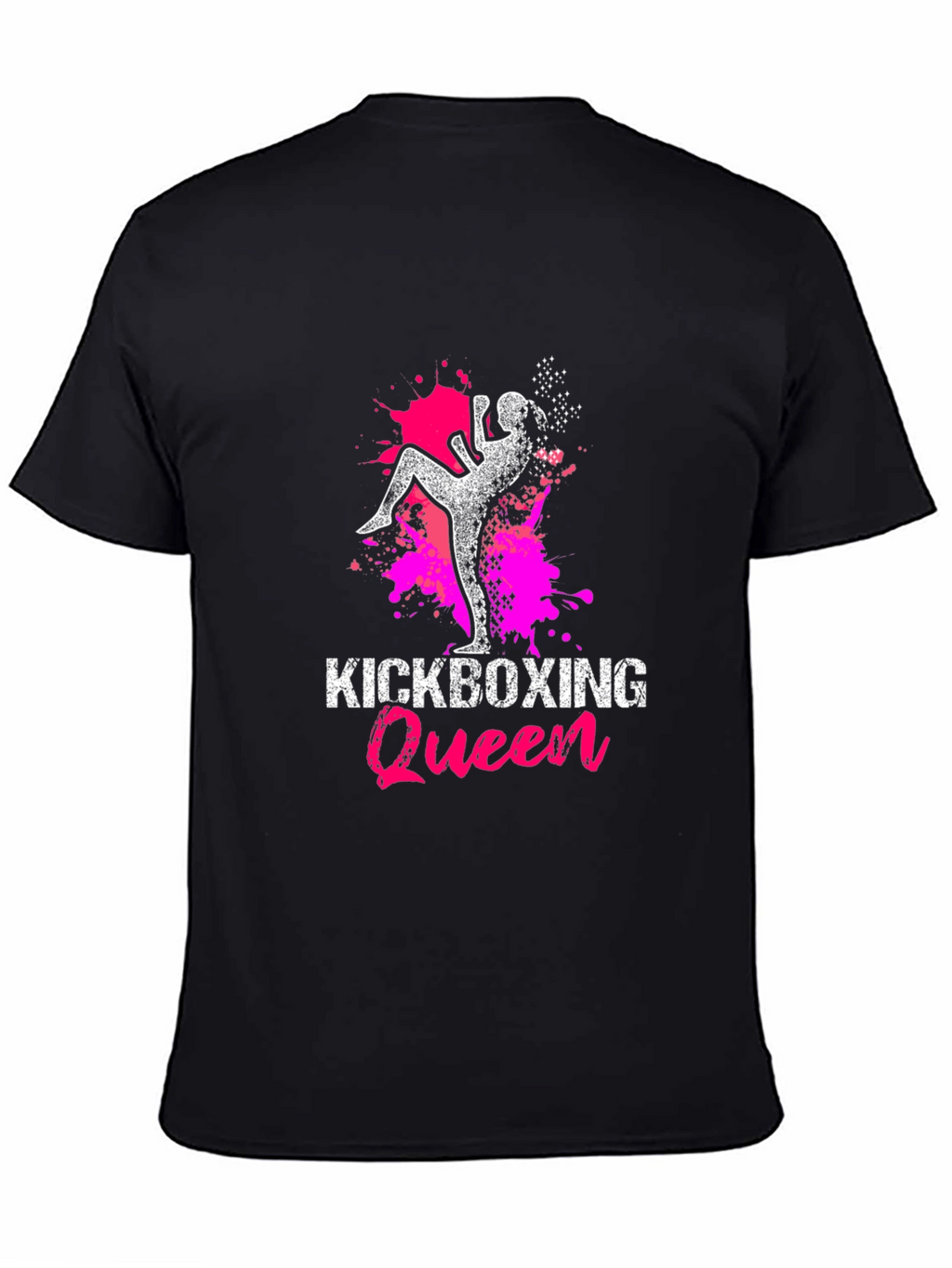 Kickboxing Queen T-Shirt - Black
