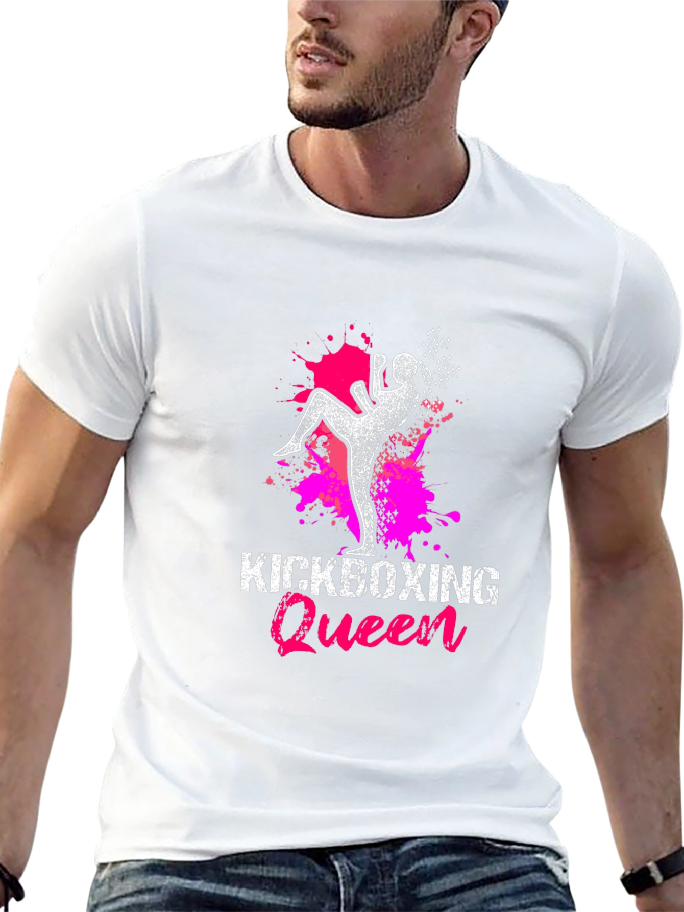 Kickboxing Queen T-Shirt - Black
