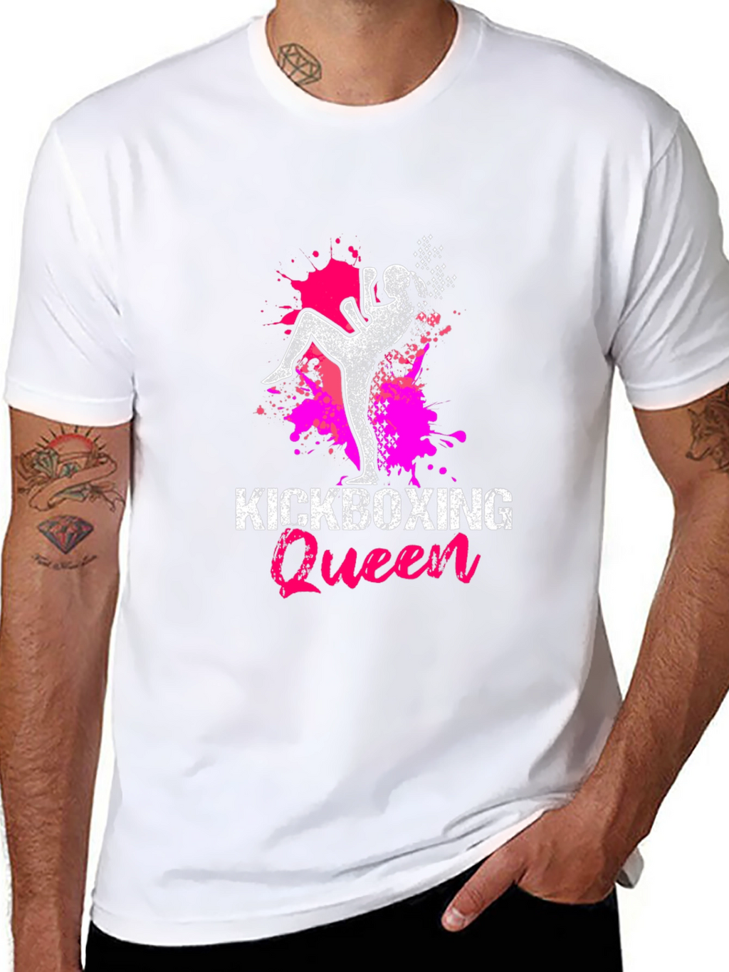 Kickboxing Queen T-Shirt - Black
