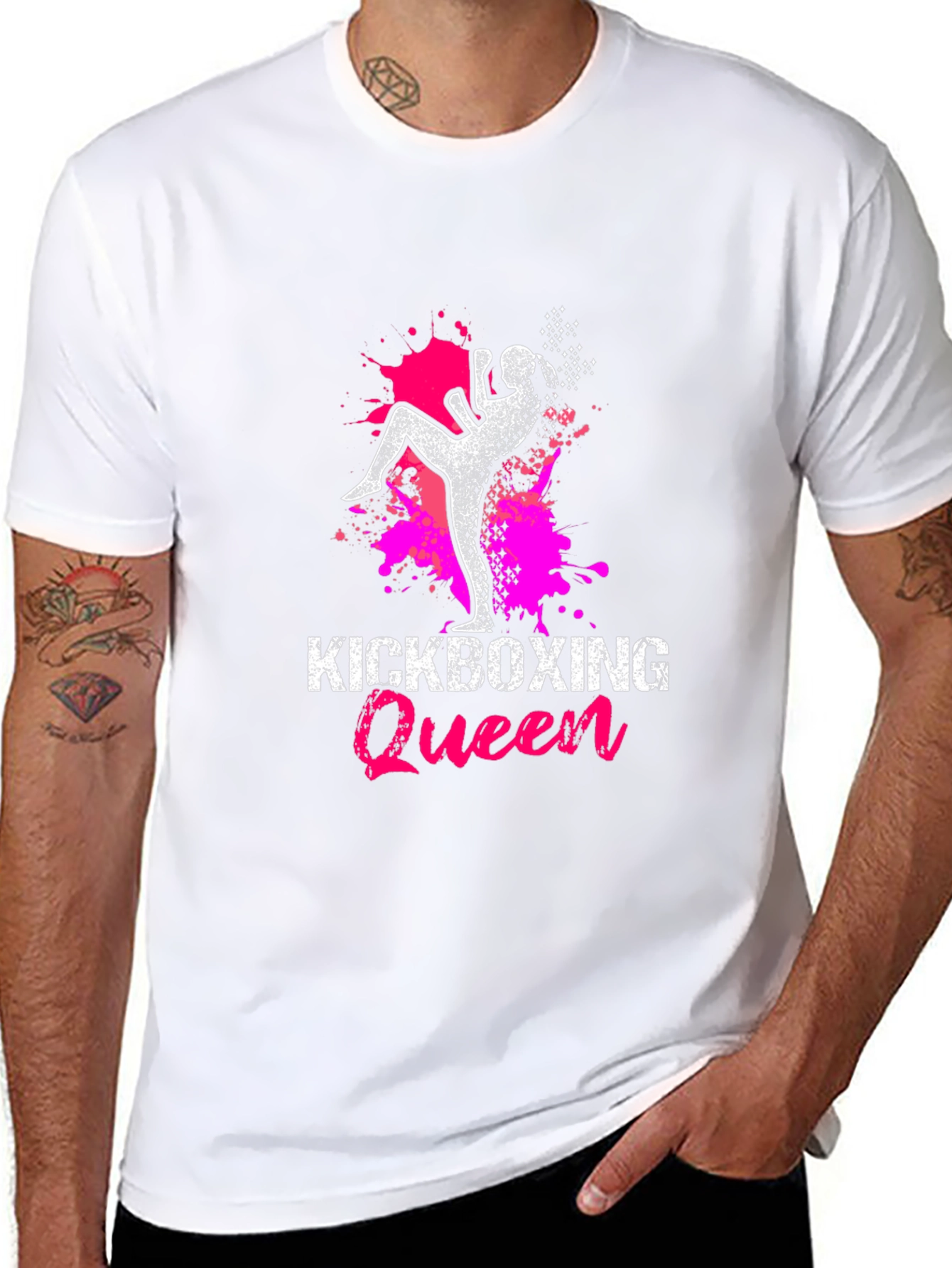 Kickboxing Queen T-Shirt - Black