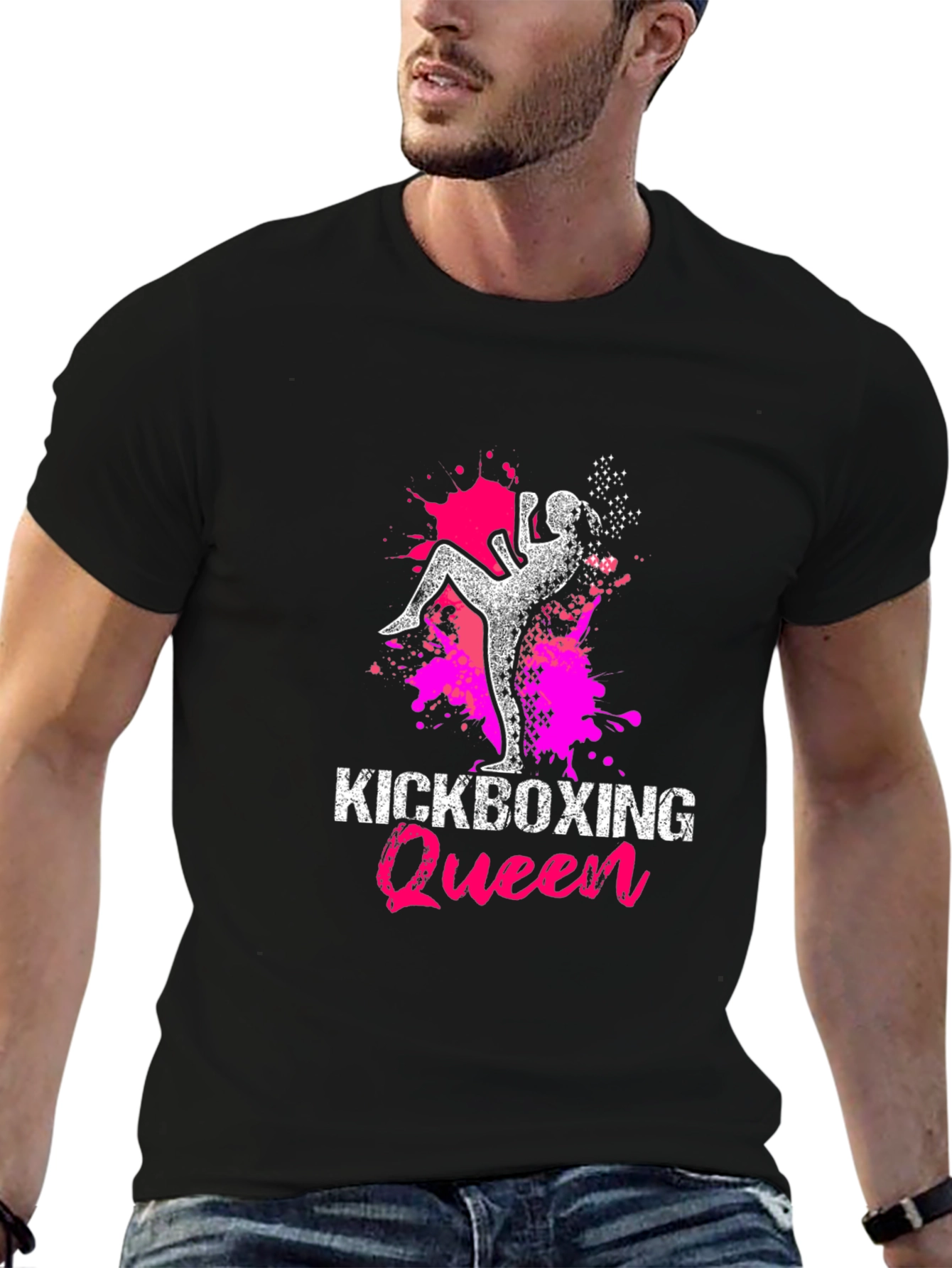 Kickboxing Queen T-Shirt - Black