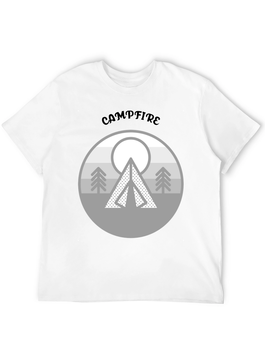 Campfire Design T-Shirt