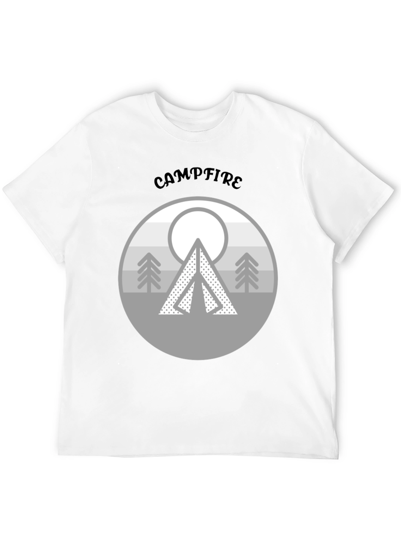 Campfire Design T-Shirt