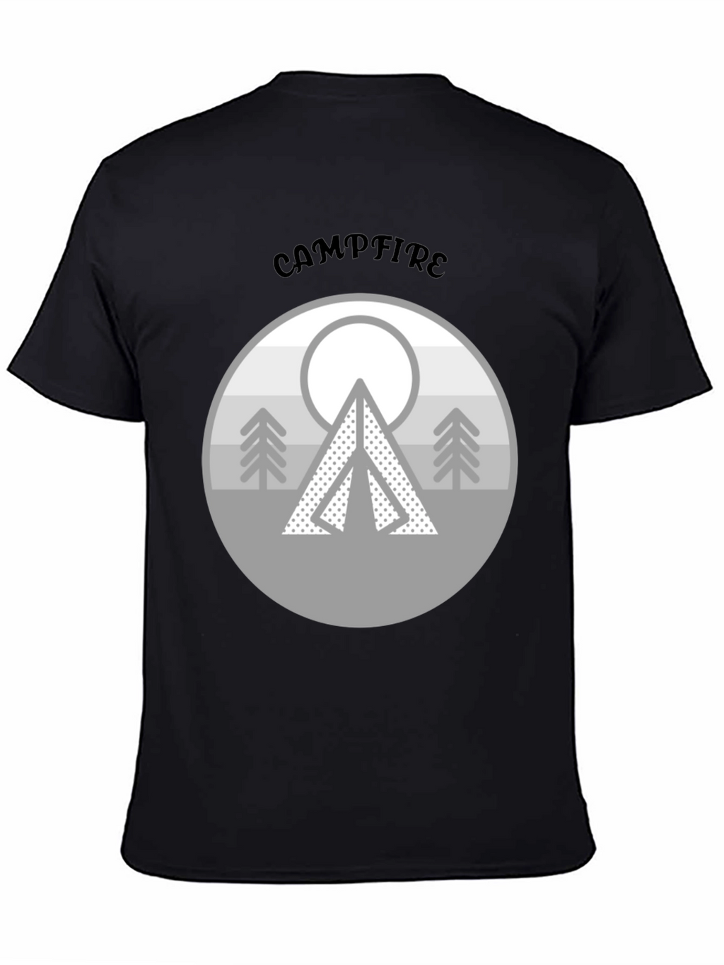 Campfire Design T-Shirt