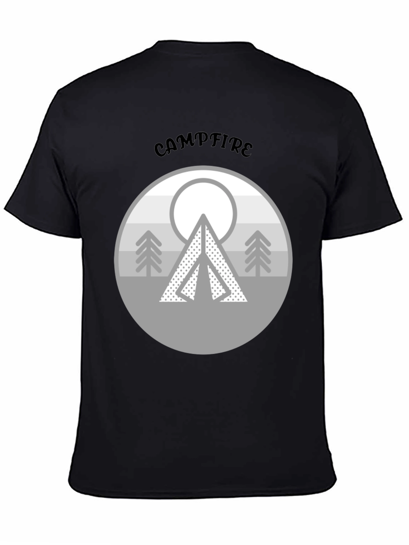 Campfire Design T-Shirt