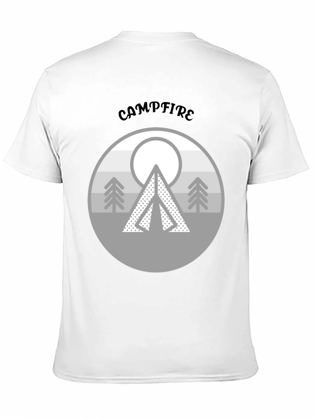 Campfire Design T-Shirt