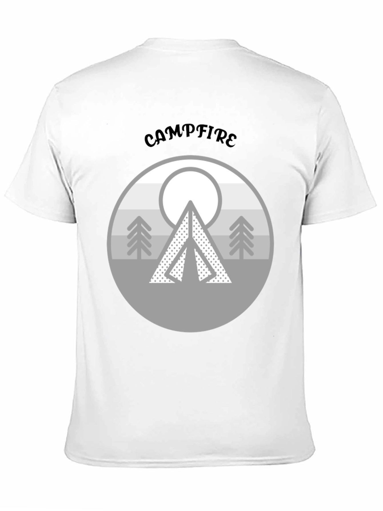 Campfire Design T-Shirt