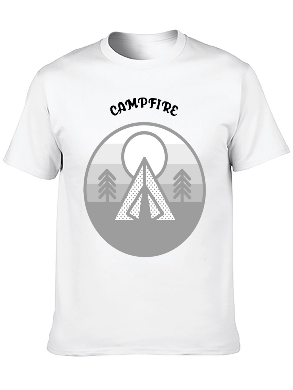 Campfire Design T-Shirt