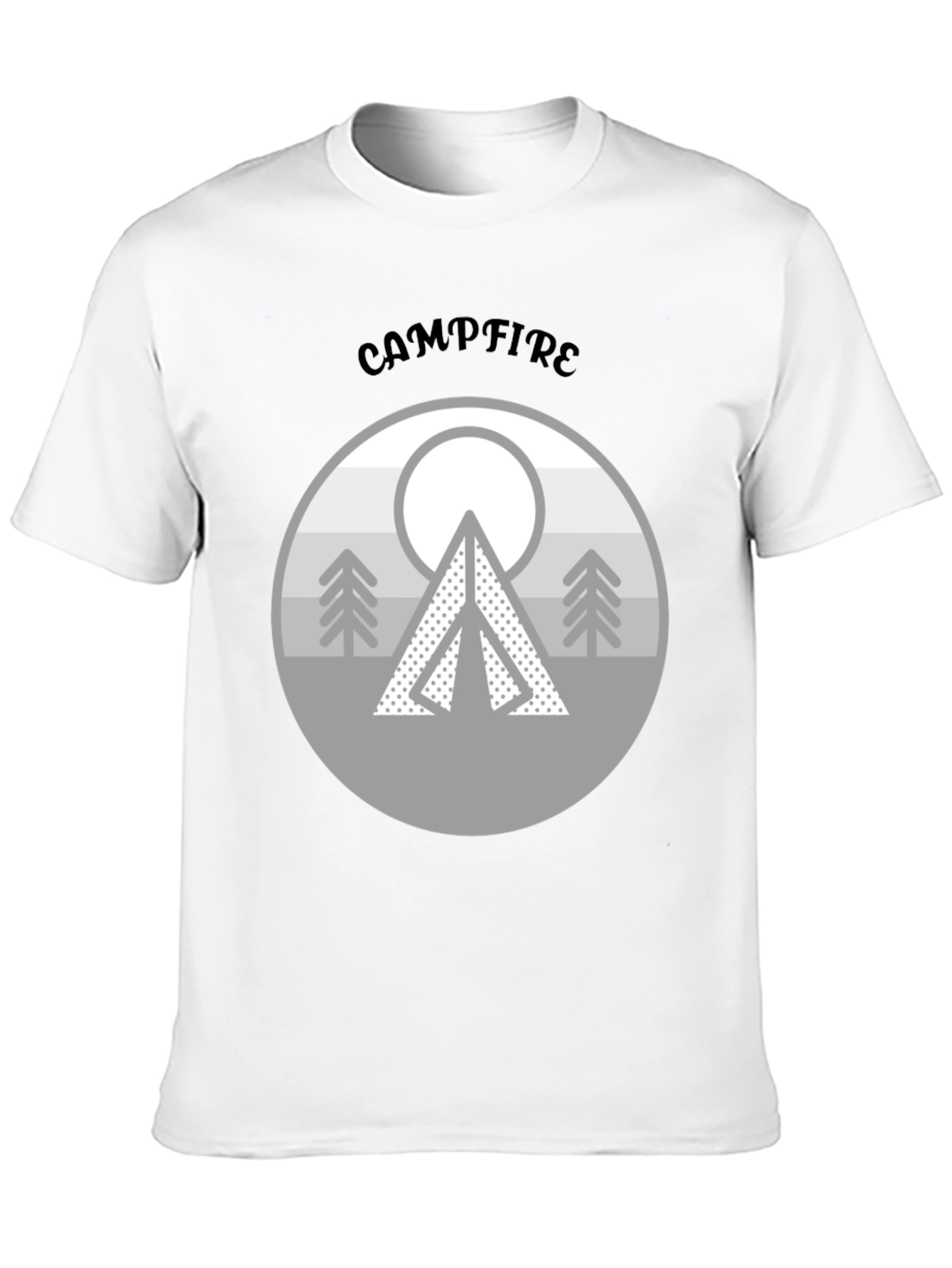Campfire Design T-Shirt