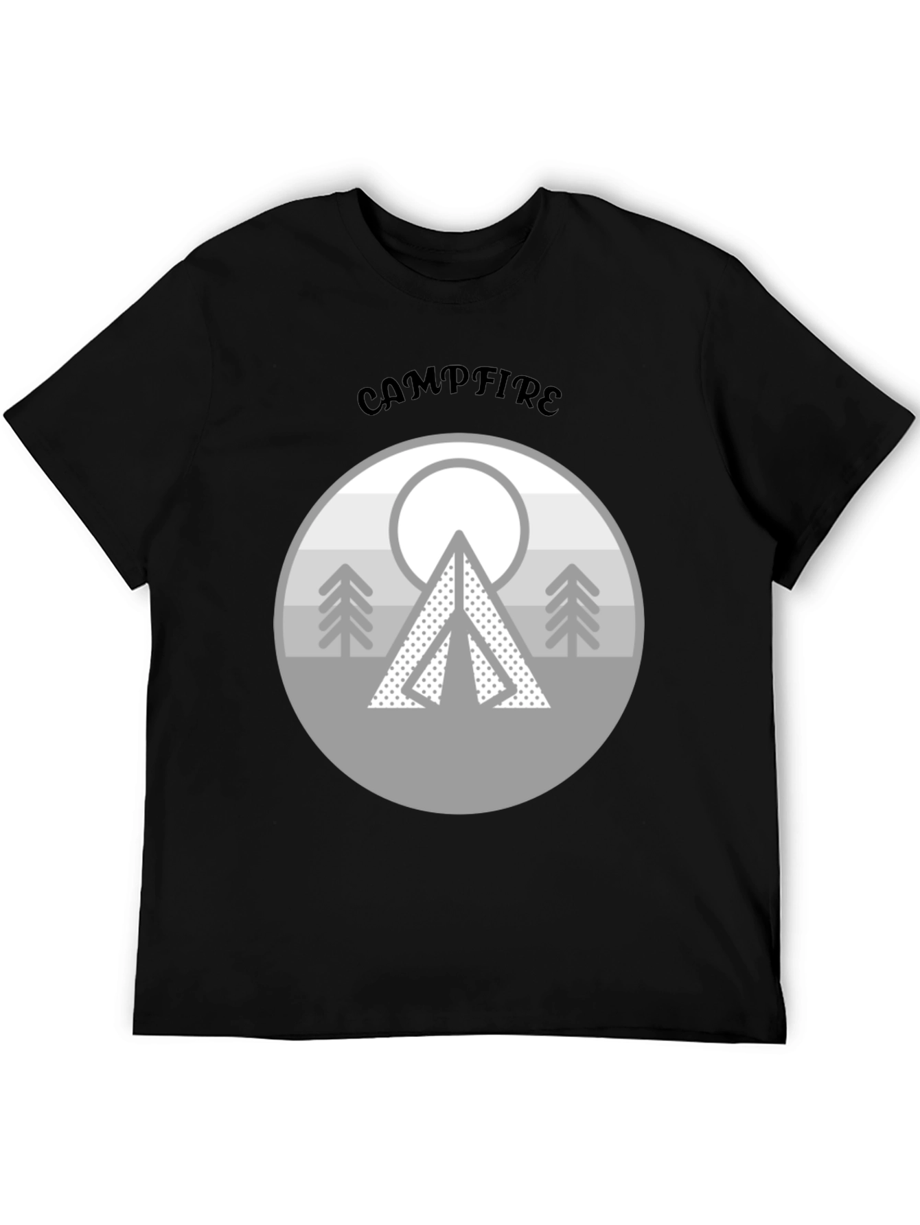 Campfire Design T-Shirt