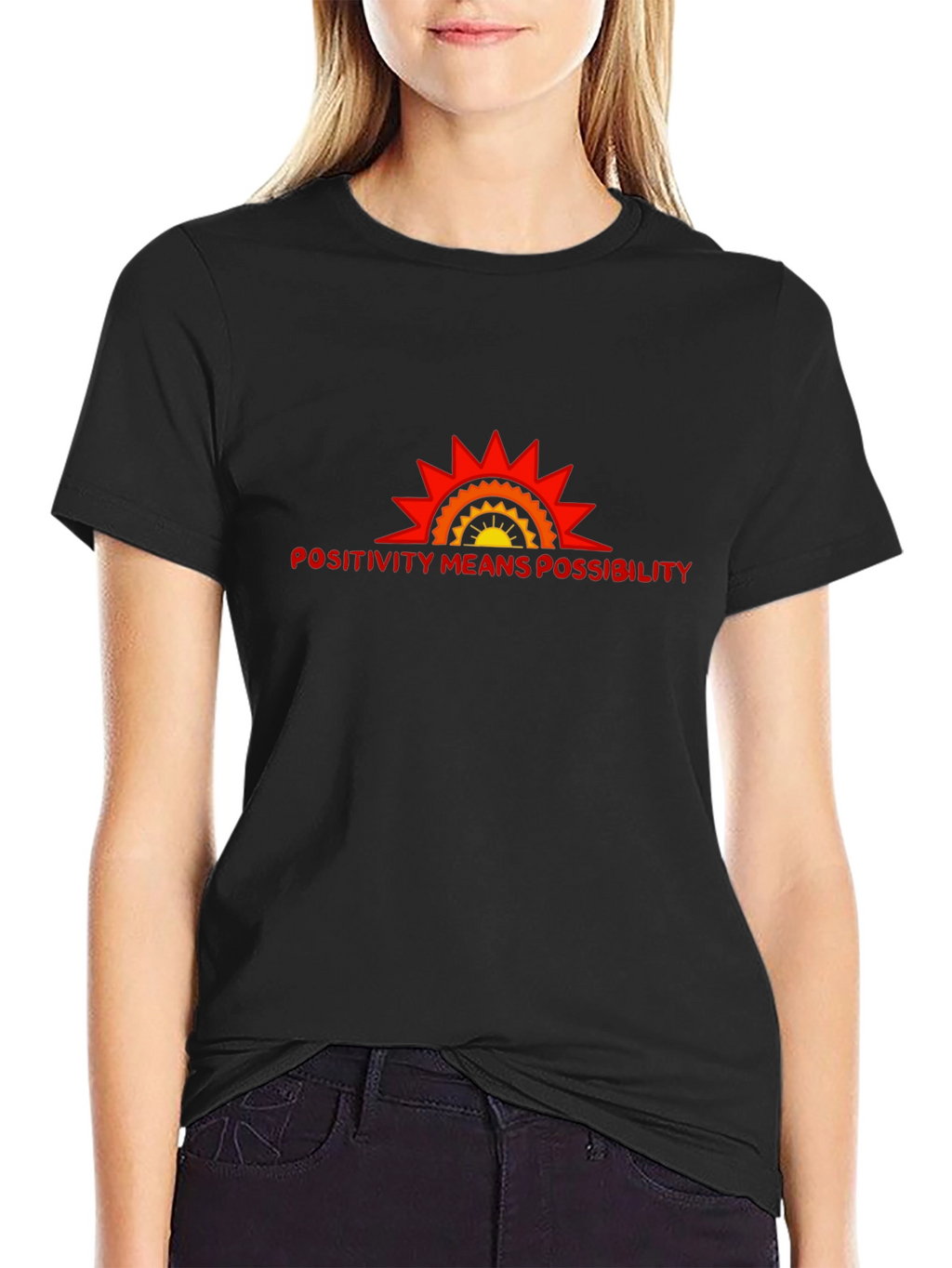 Positivity Means Possibility Graphic T-Shirt