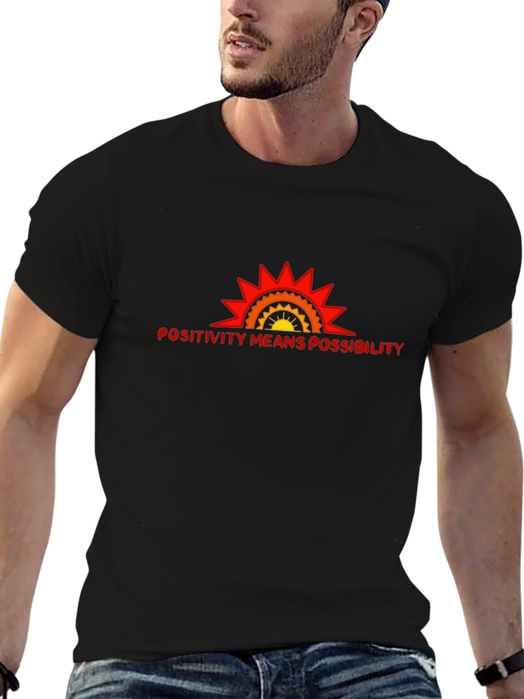 Positivity Means Possibility Graphic T-Shirt