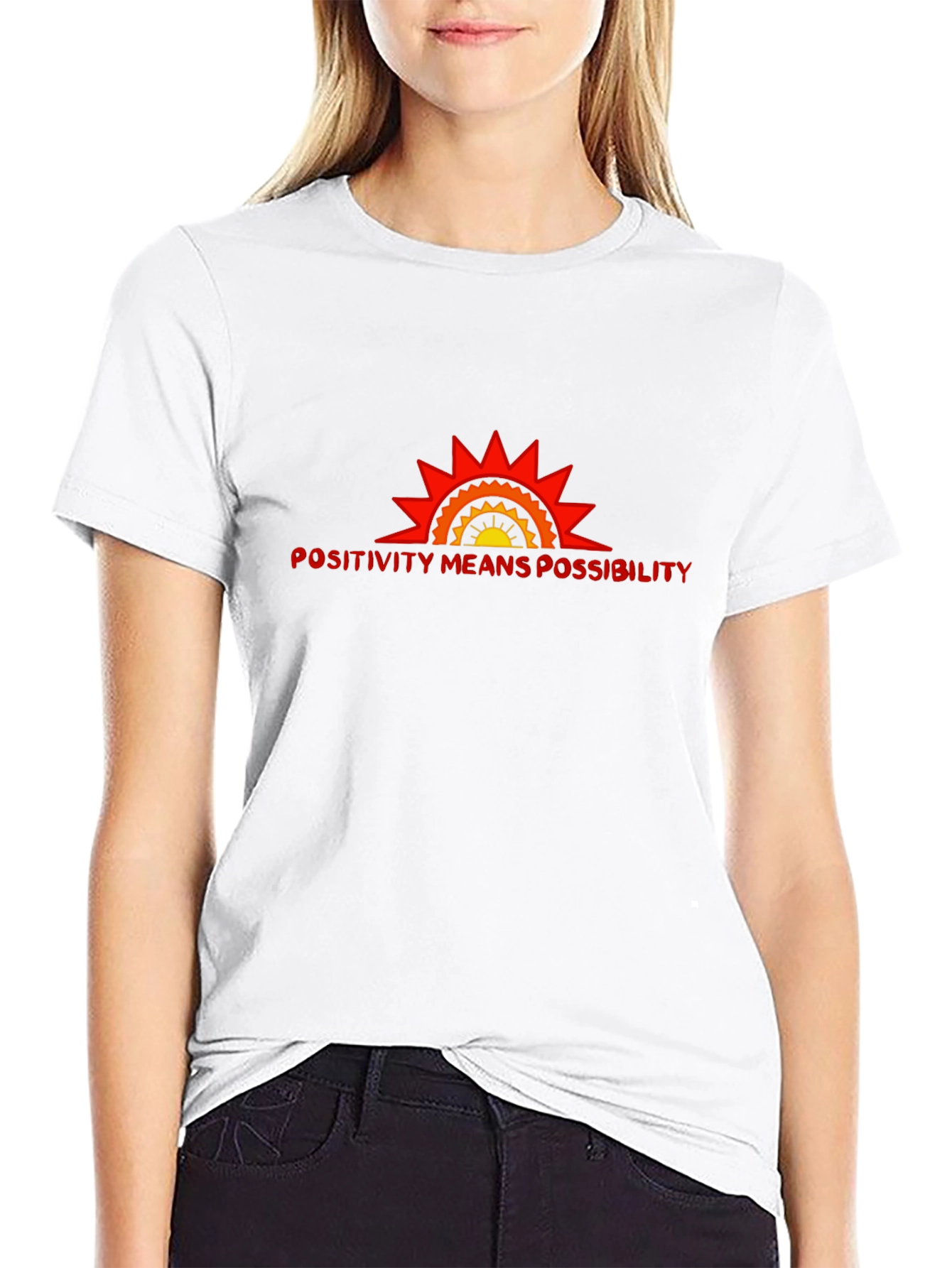Positivity Means Possibility Graphic T-Shirt