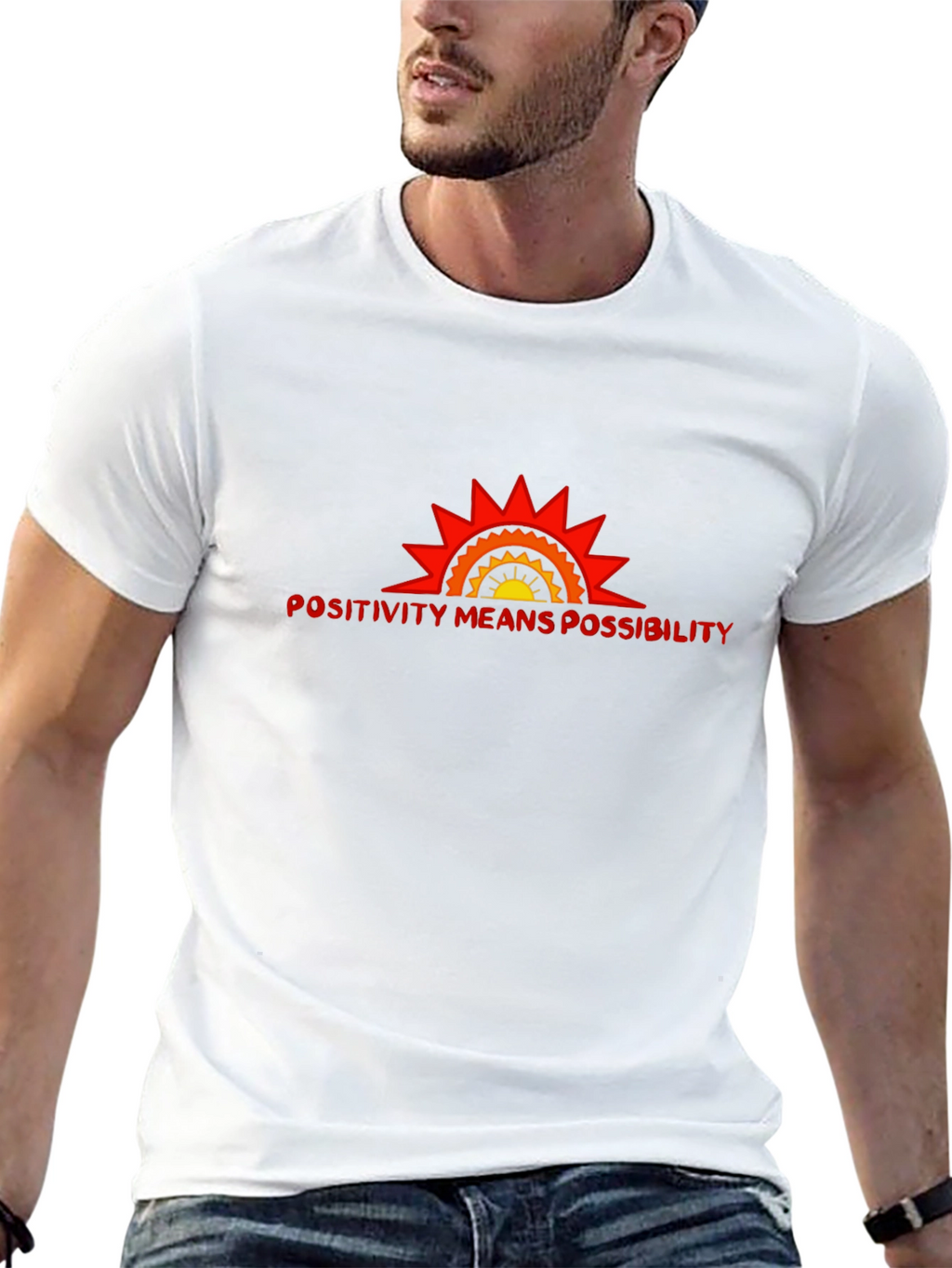 Positivity Means Possibility Graphic T-Shirt