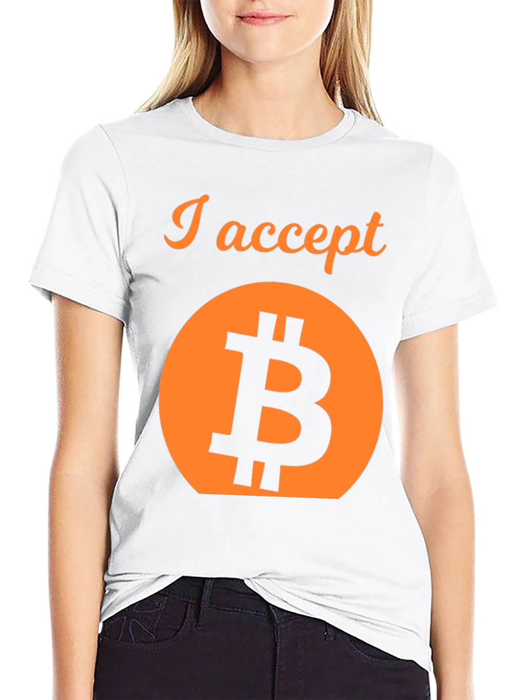 I Accept Bitcoin Crypto T-Shirt