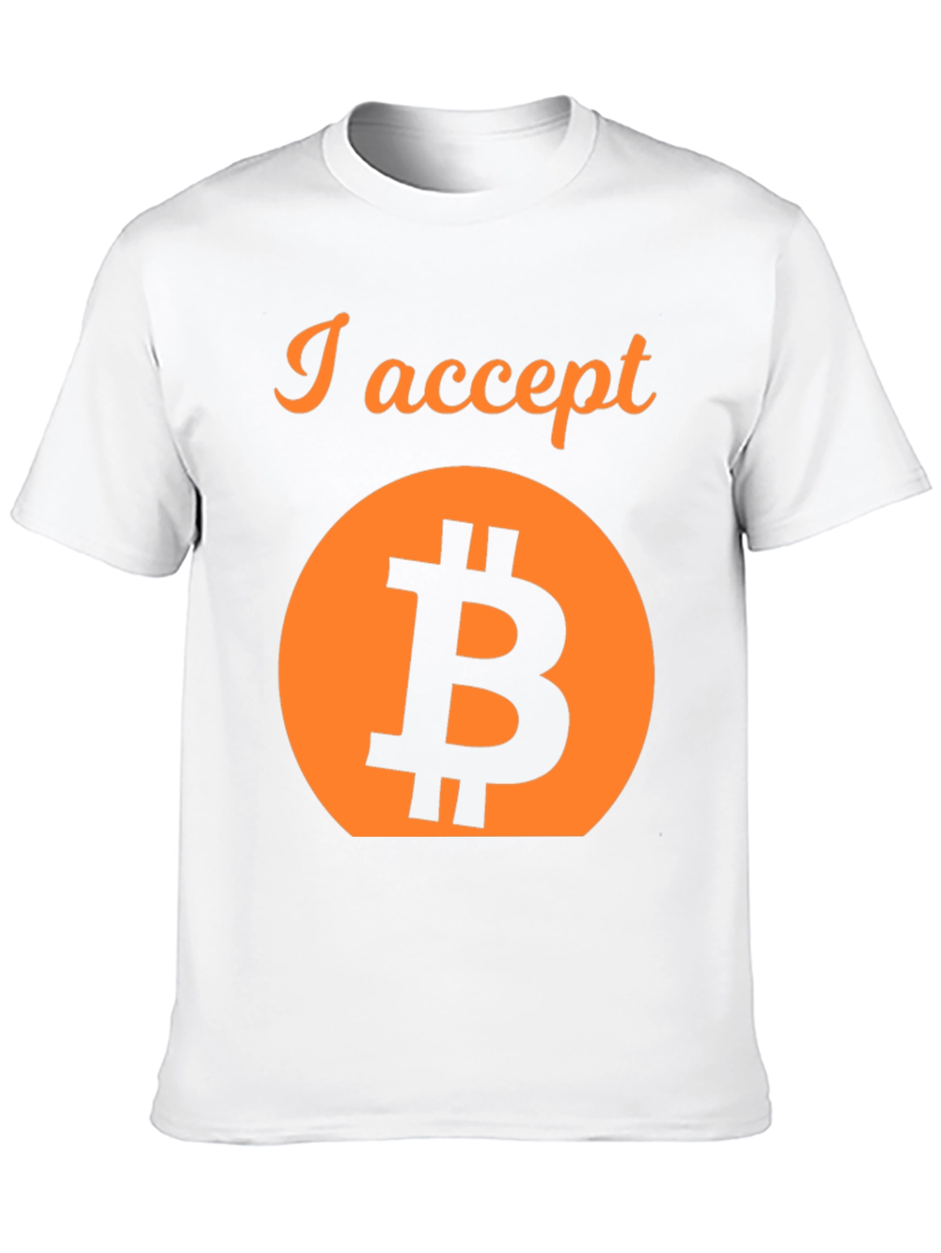 I Accept Bitcoin Crypto T-Shirt