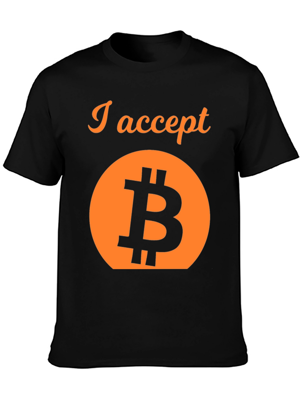 I Accept Bitcoin Crypto T-Shirt