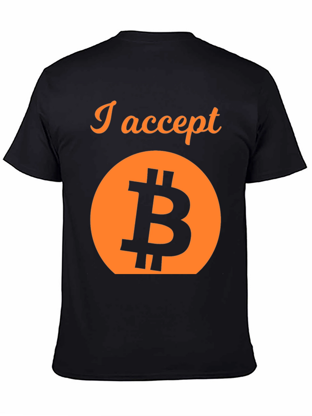 I Accept Bitcoin Crypto T-Shirt