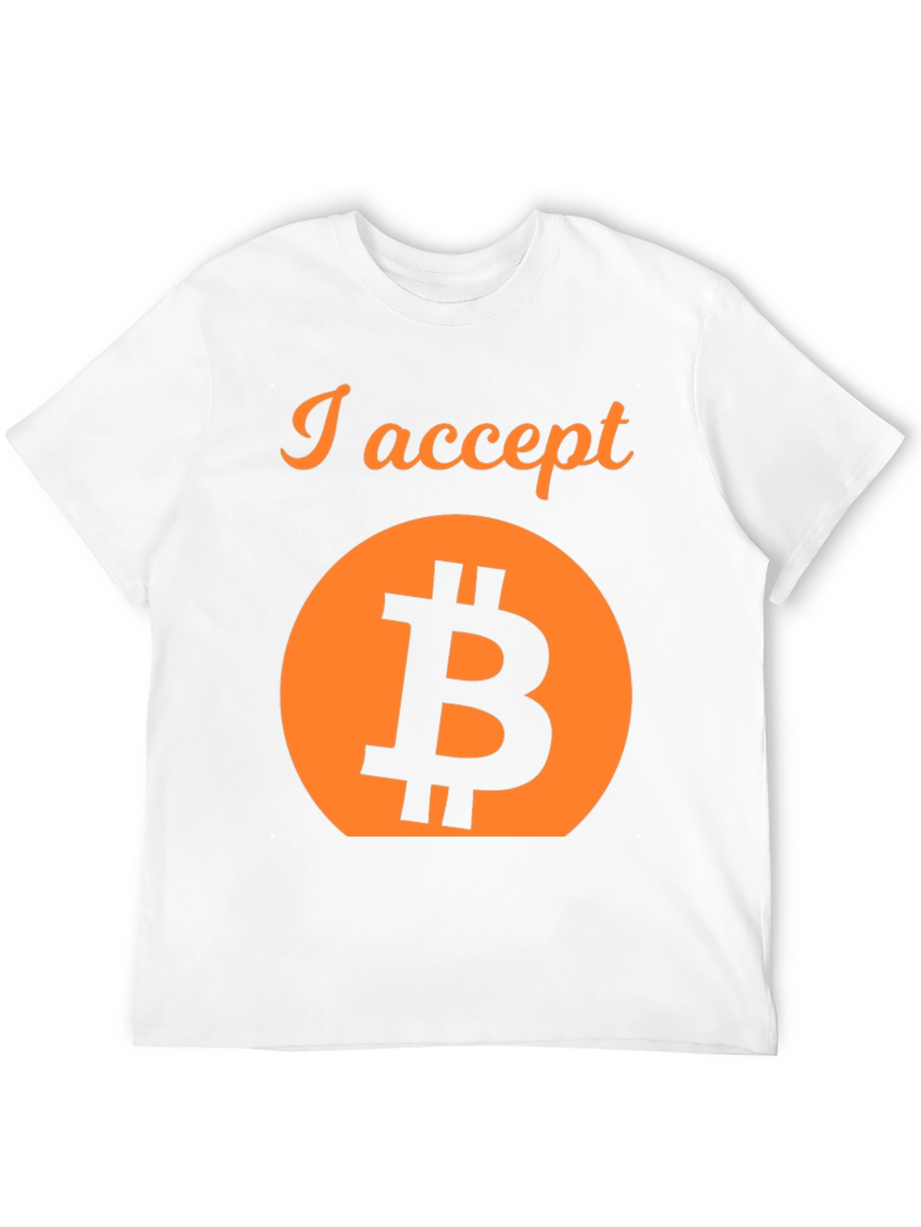 I Accept Bitcoin Crypto T-Shirt