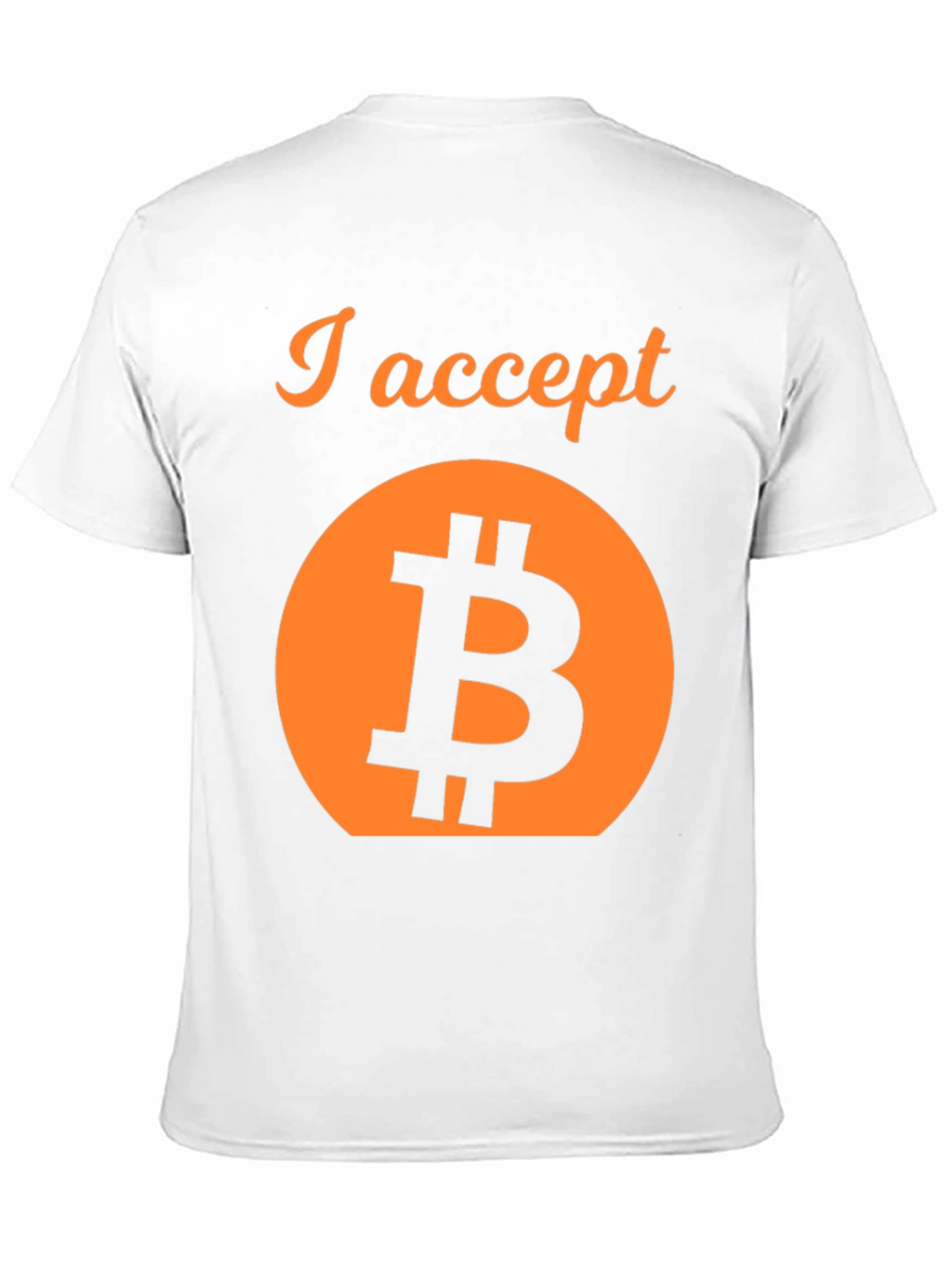 I Accept Bitcoin Crypto T-Shirt
