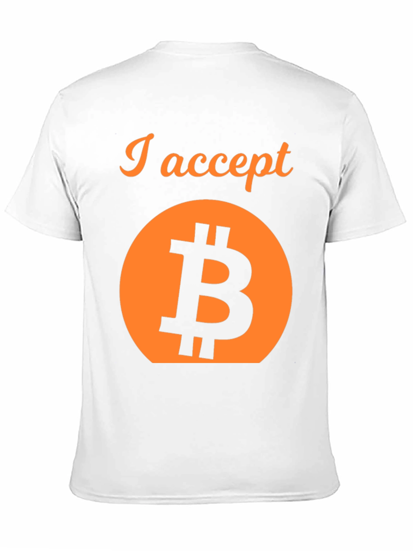I Accept Bitcoin Crypto T-Shirt