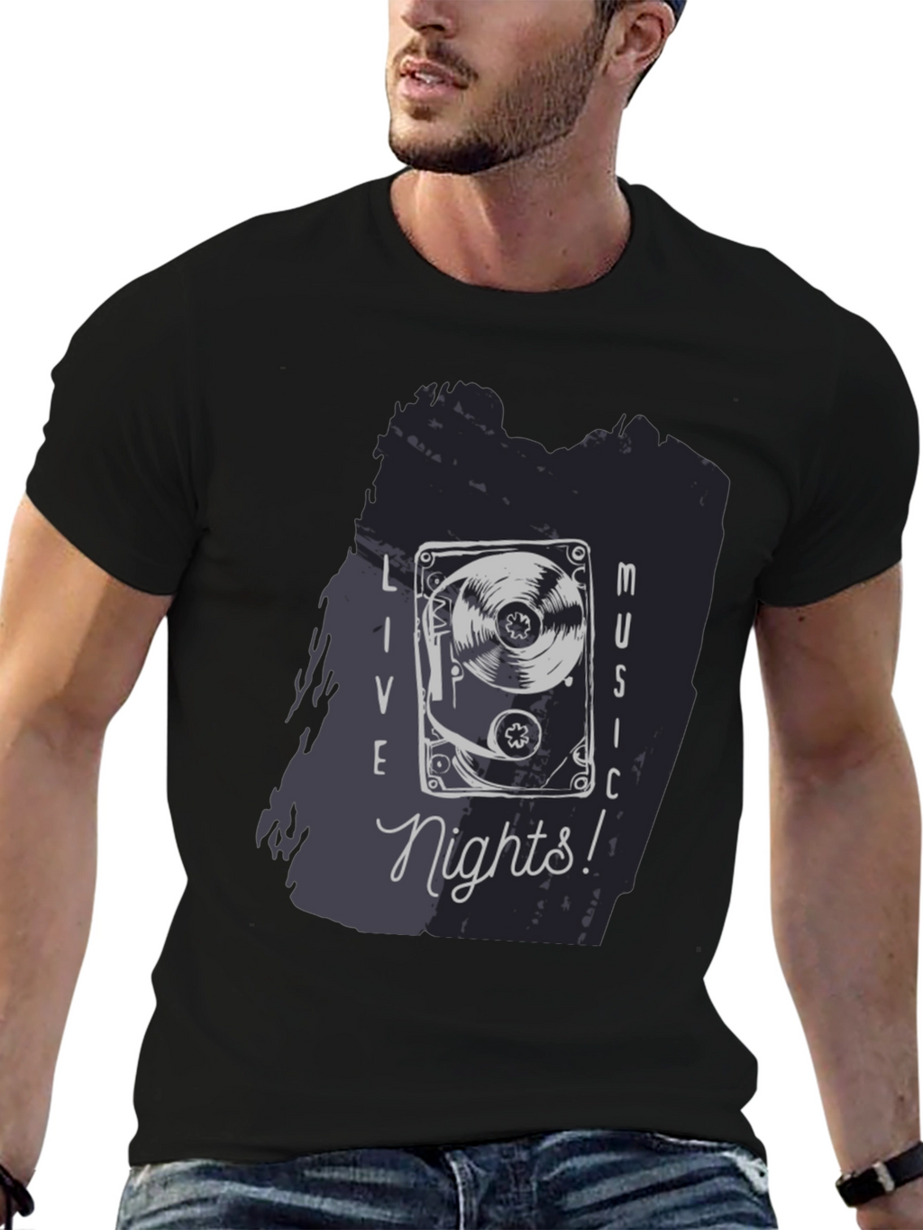 Live Music Nights Graphic Tee