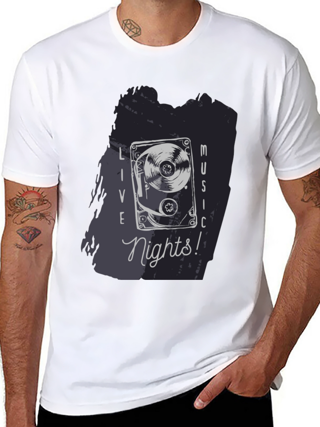 Live Music Nights Graphic Tee