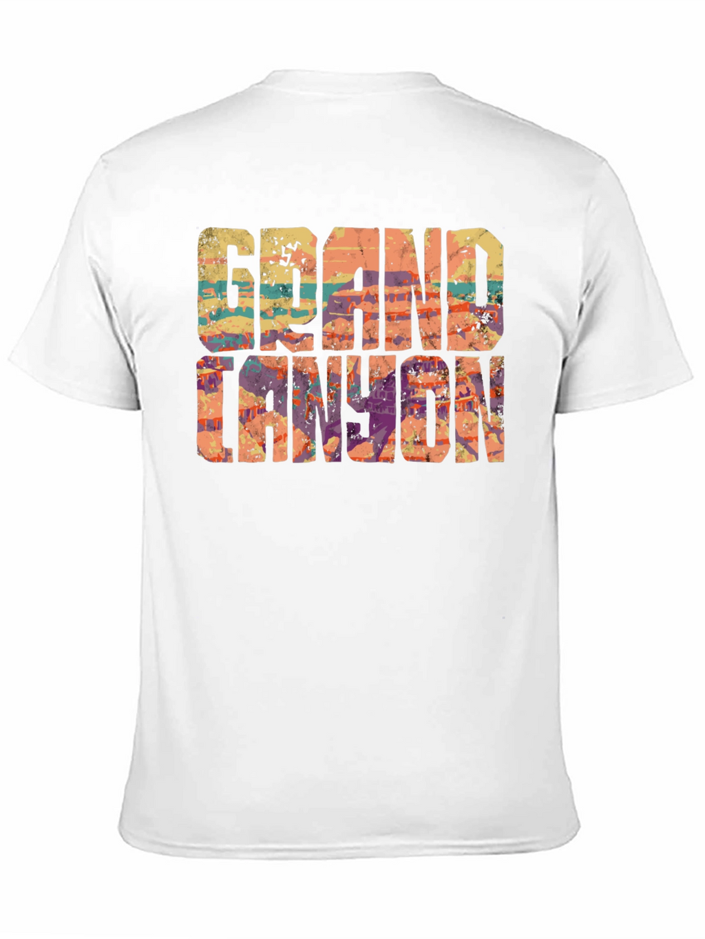 Grand Canyon Graphic T-Shirt - Black Crew Neck Tee