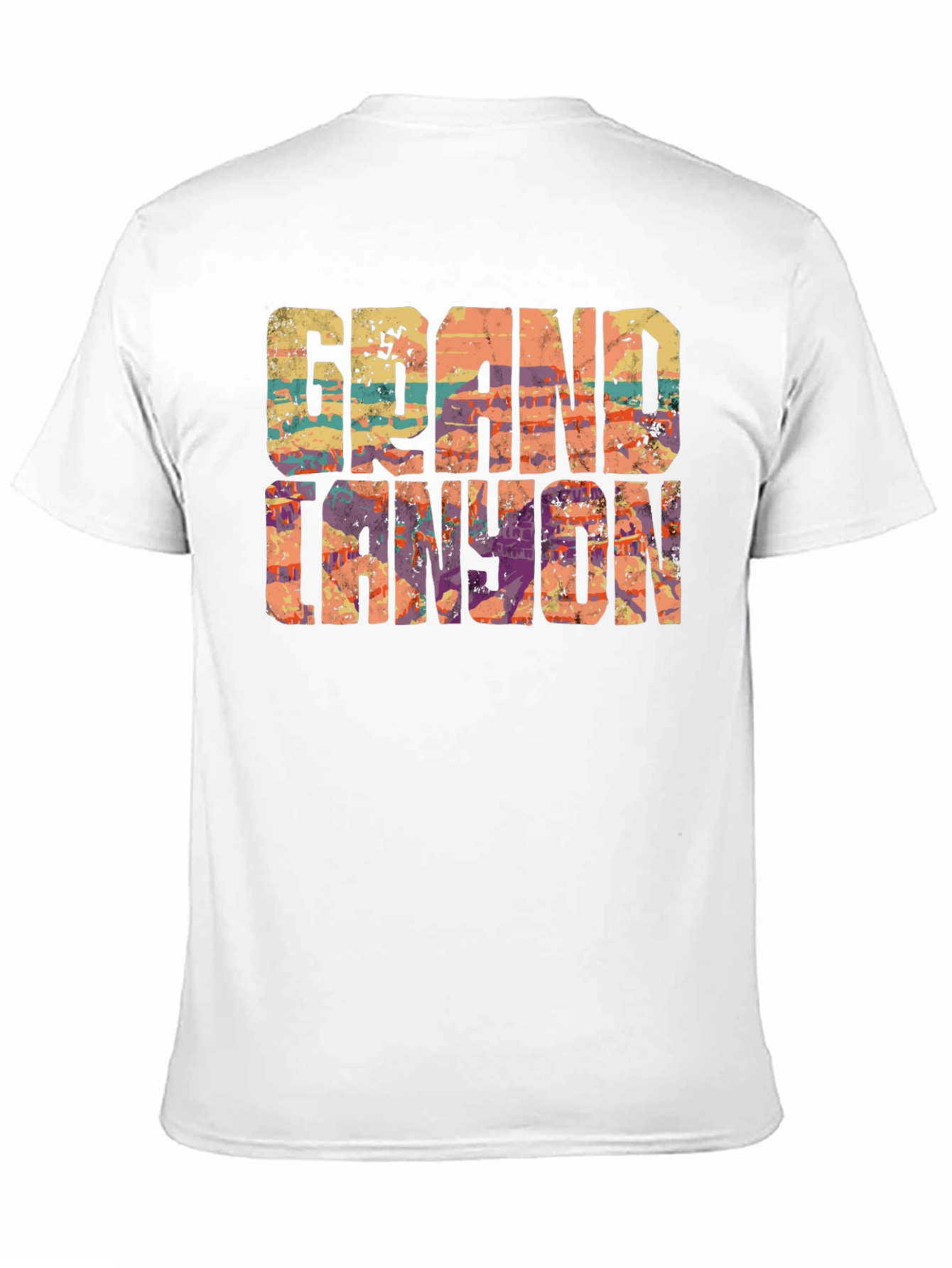 Grand Canyon Graphic T-Shirt - Black Crew Neck Tee