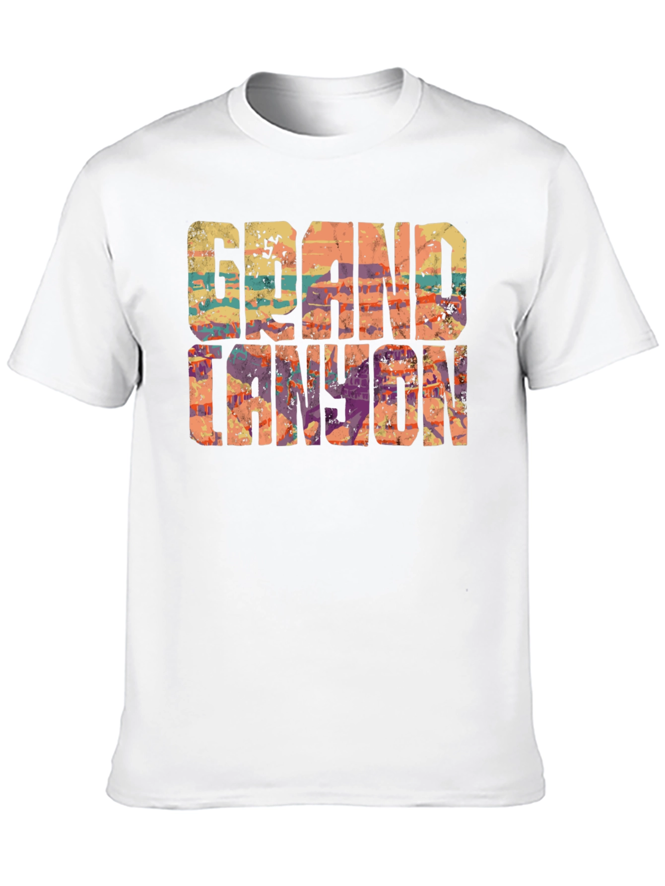 Grand Canyon Graphic T-Shirt - Black Crew Neck Tee