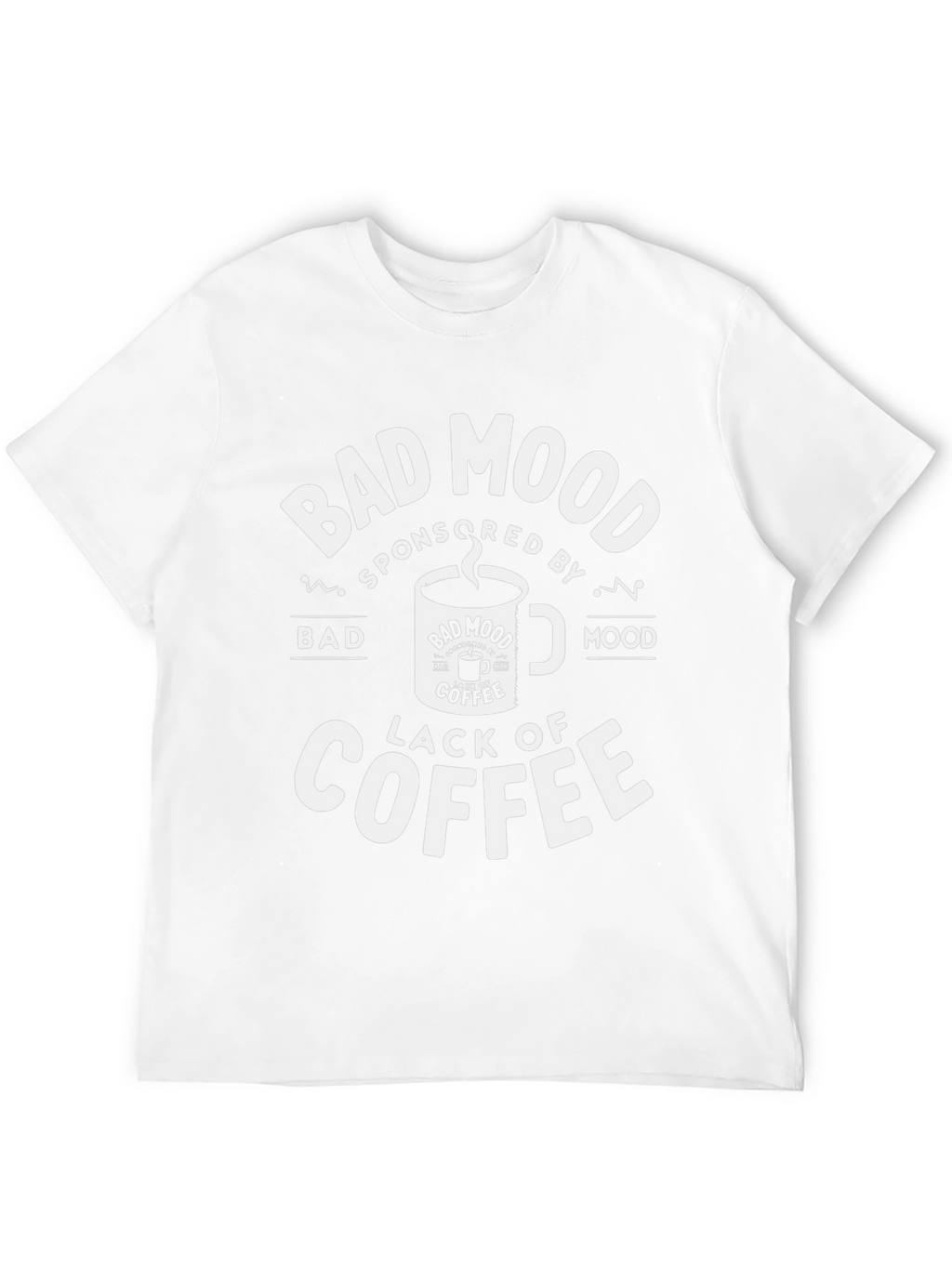 Bad Mood Coffee T-Shirt - Funny Tee